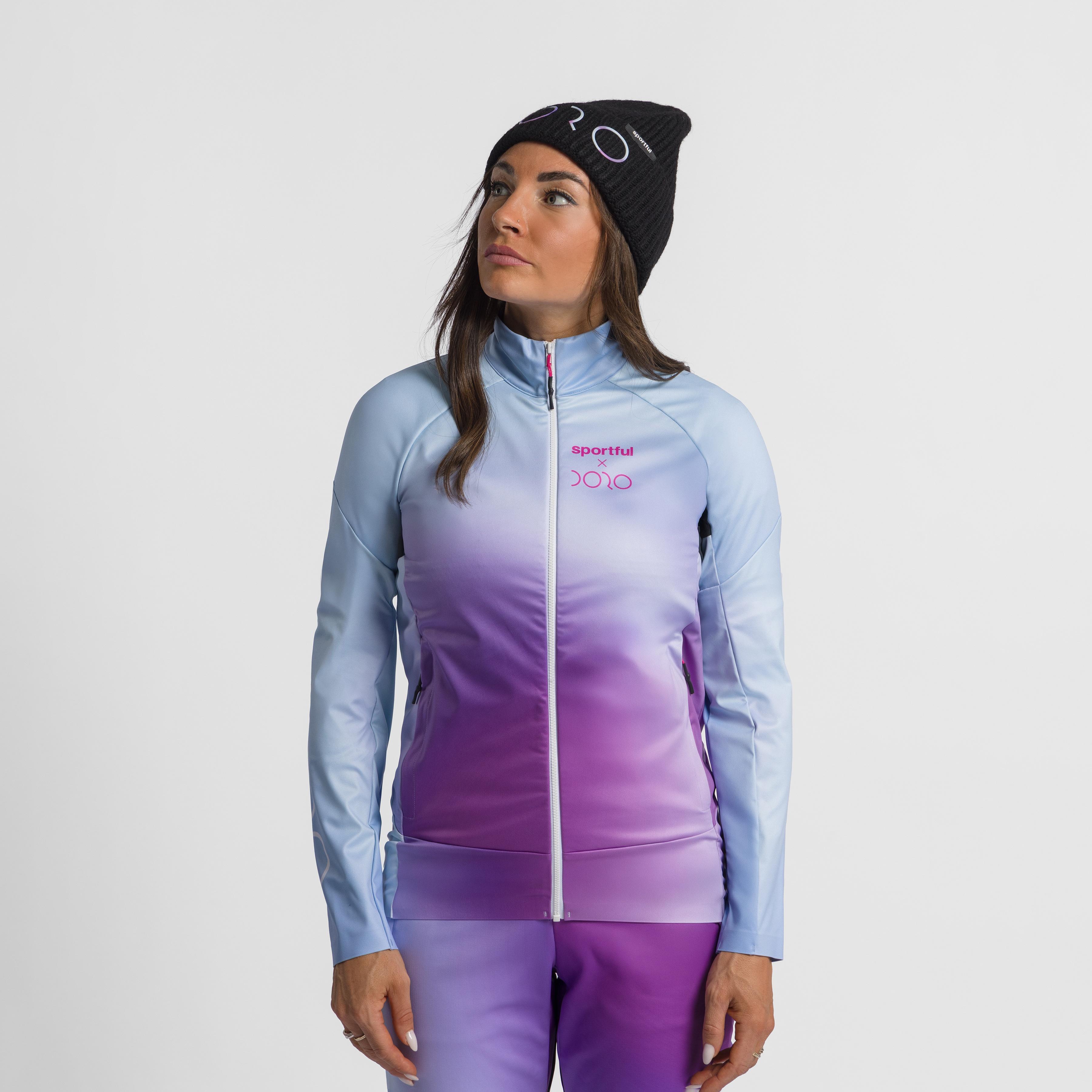 Doro apex jacket - shaded pink/azure - sportful
