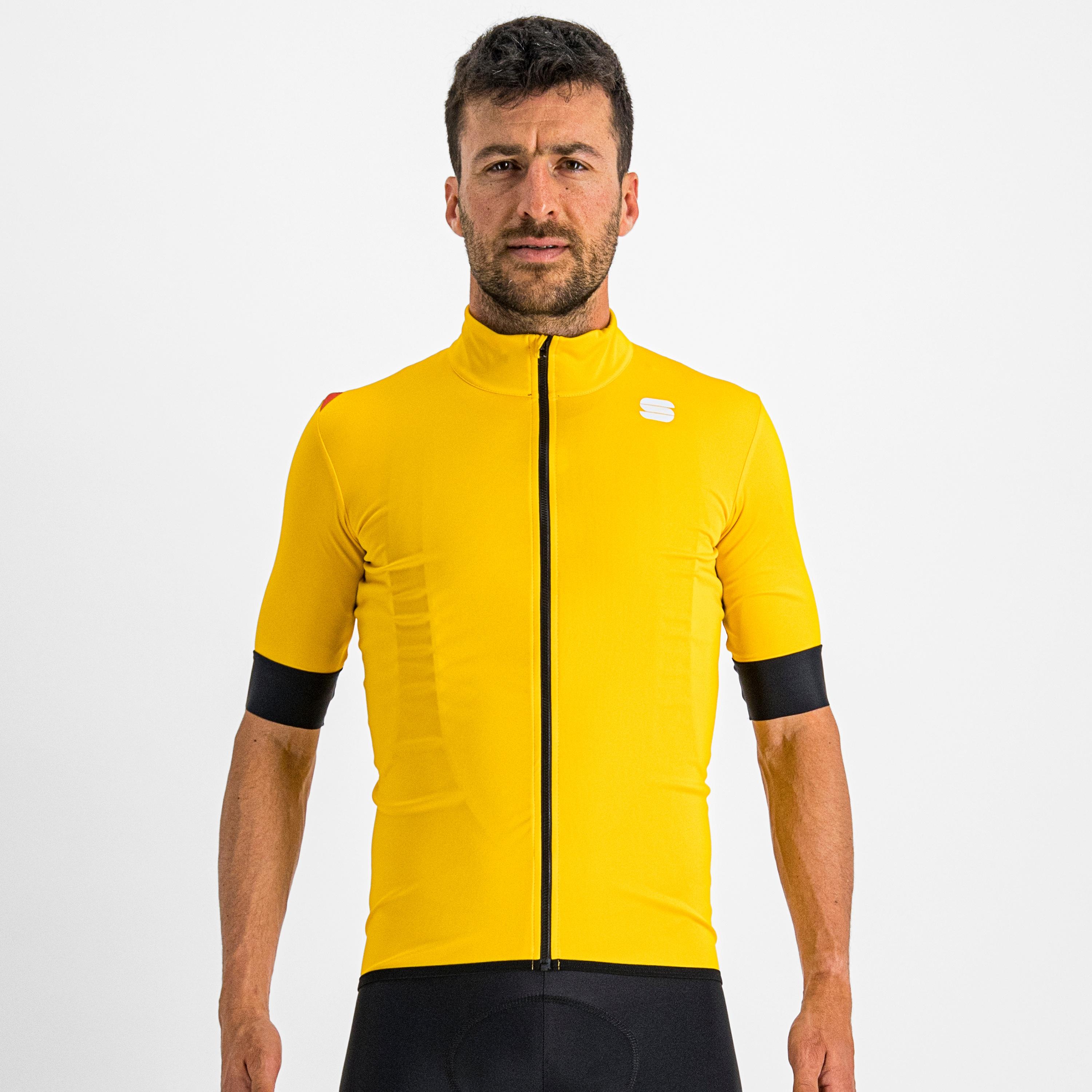 Fiandre light no rain jacket short sleeve - yellow - sportful