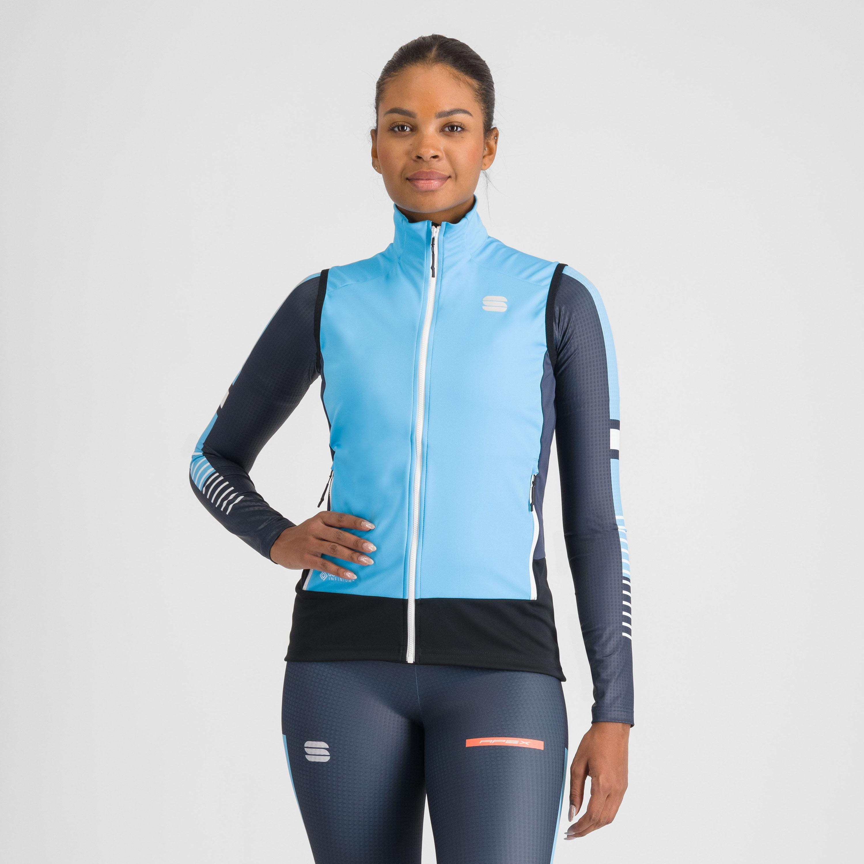 Apex w vest - blue aquarius/galaxy blue - sportful