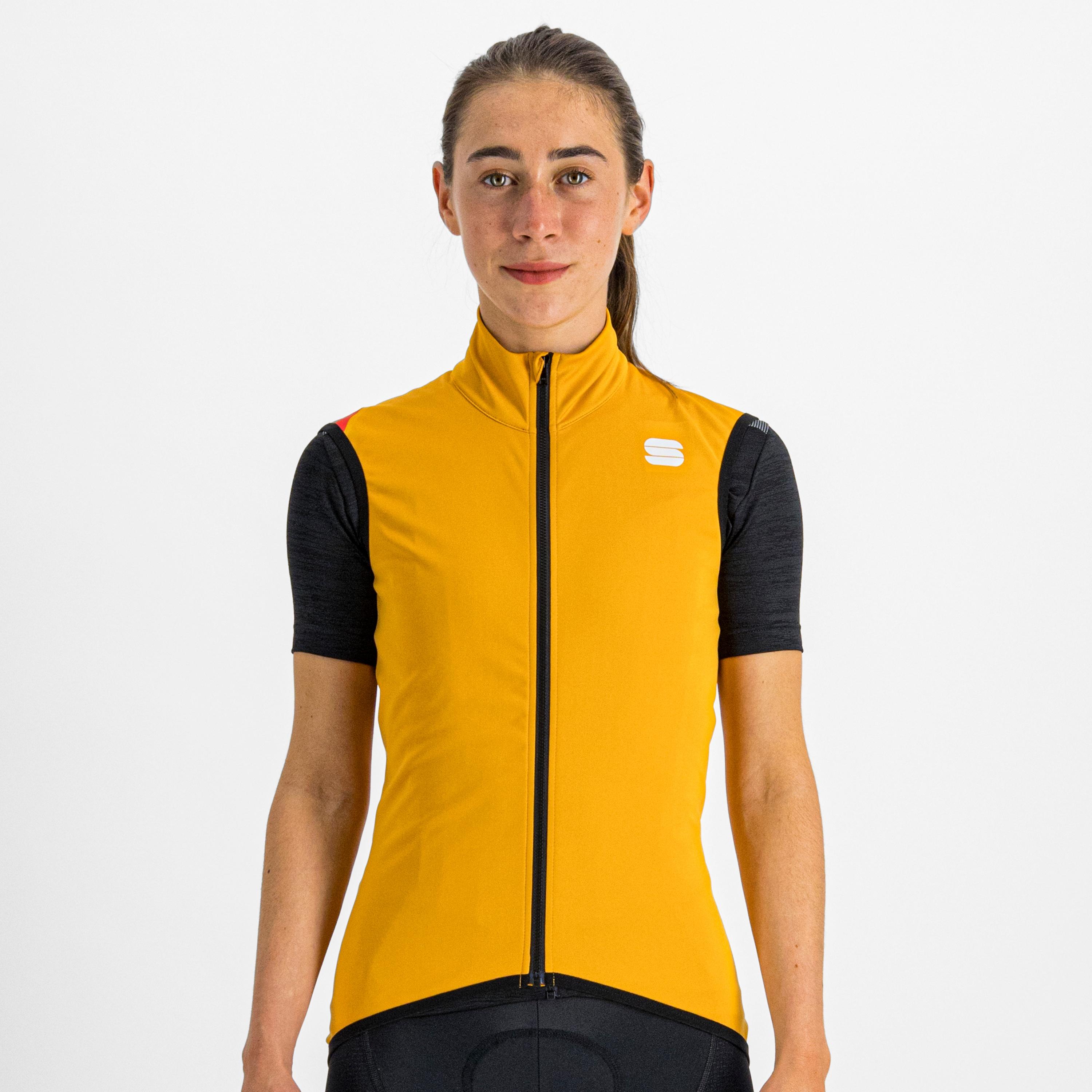 Fiandre light norain w vest - dark gold - sportful