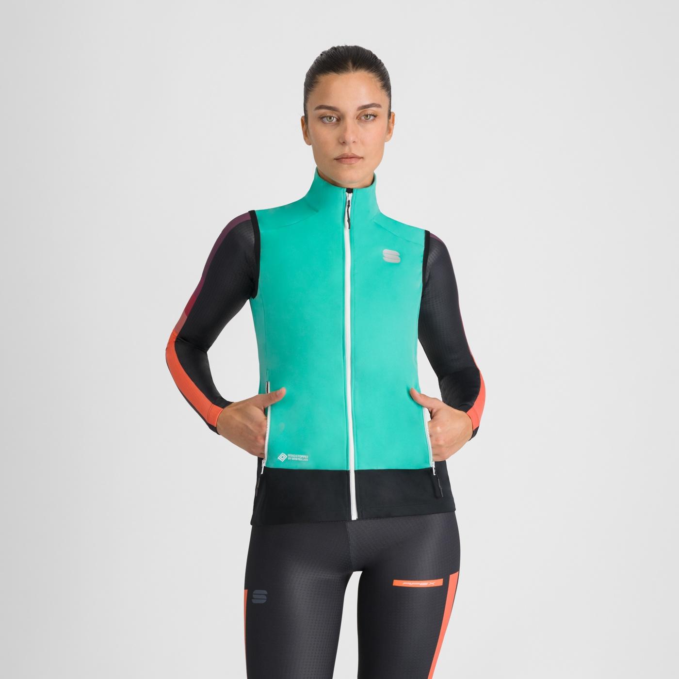 Apex w vest - blue waterfall/black - sportful