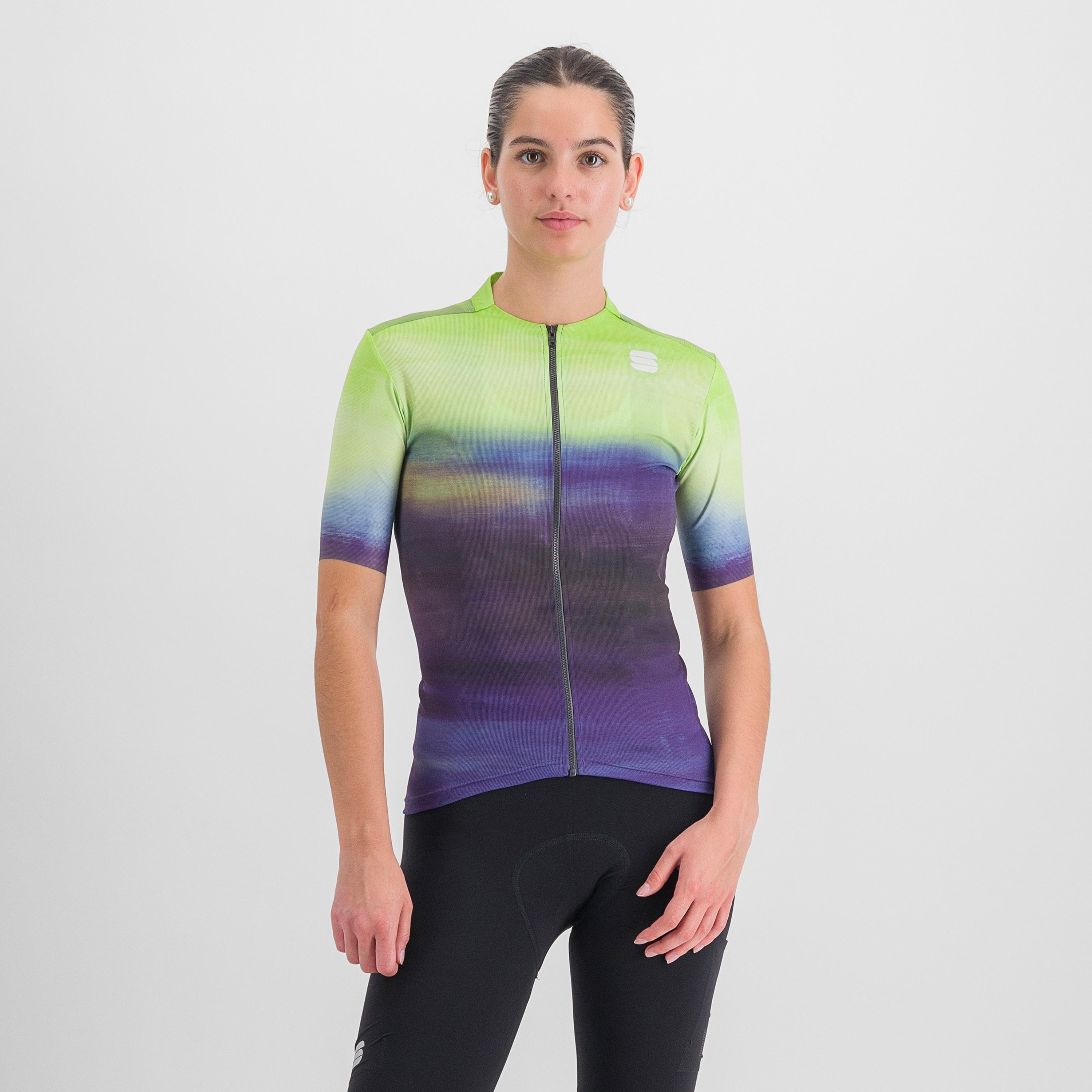 Flow supergiara w jersey - nightshde green - sportful