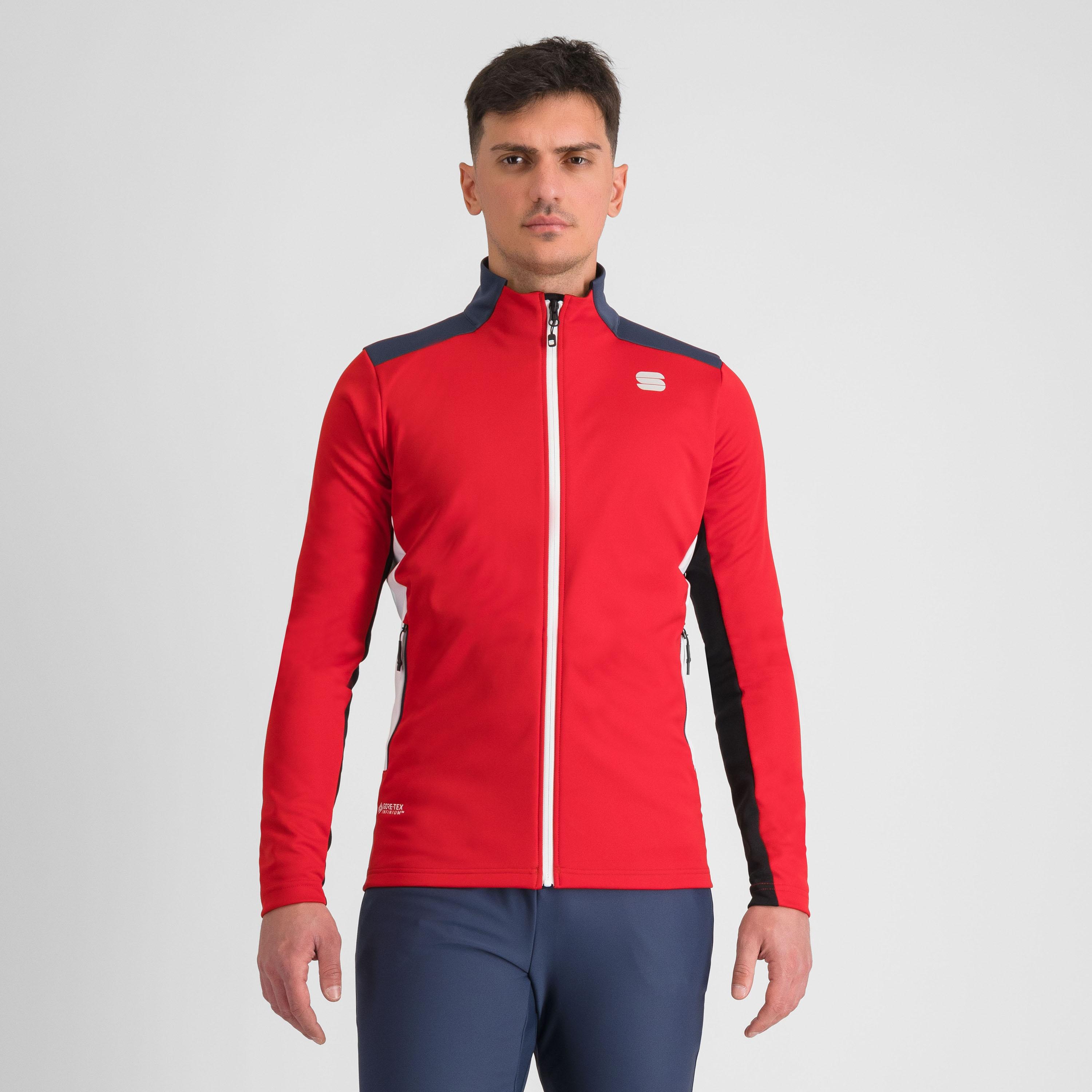Squadra jacket - tango red/galaxy blue - sportful