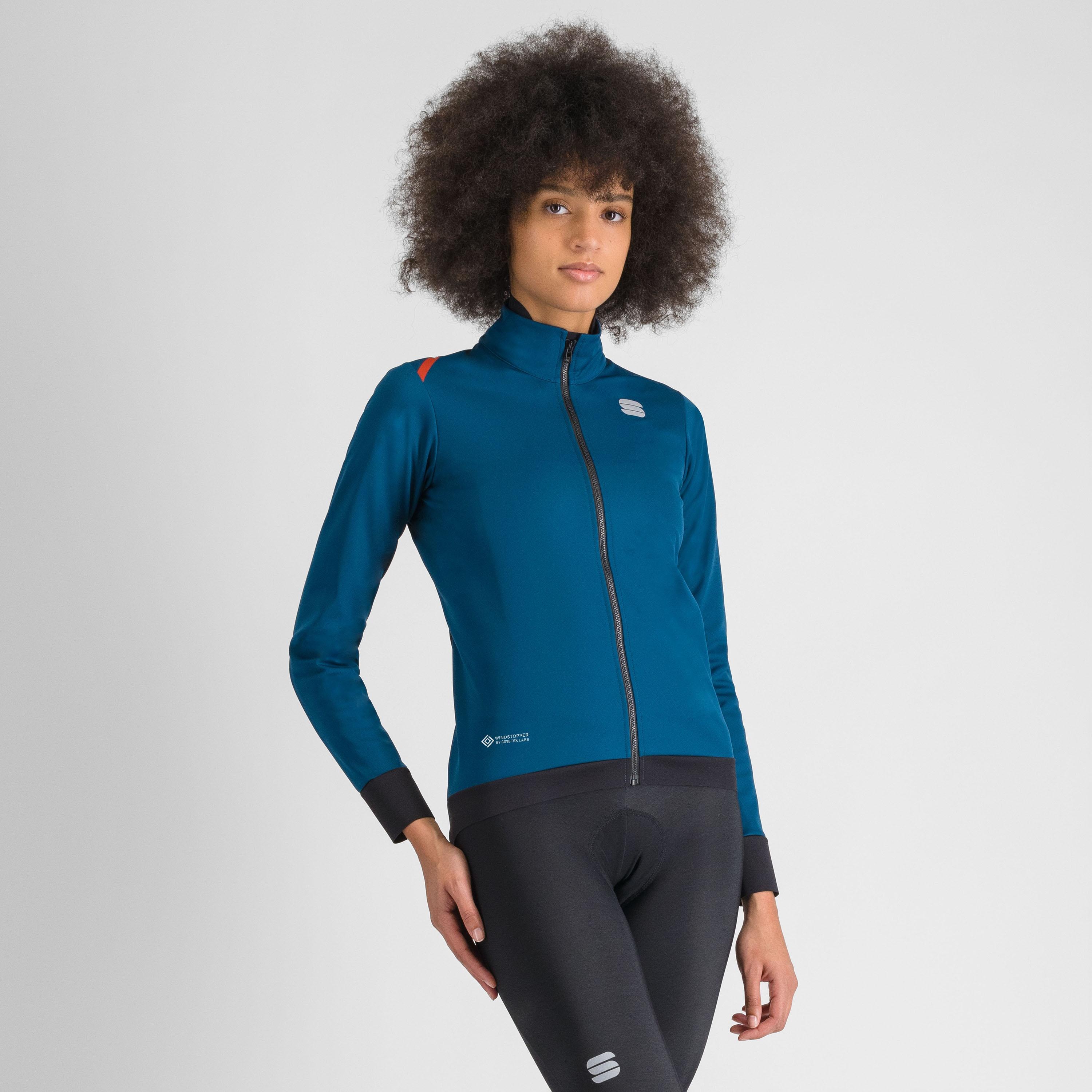Fiandre  w jacket - teal blue - sportful