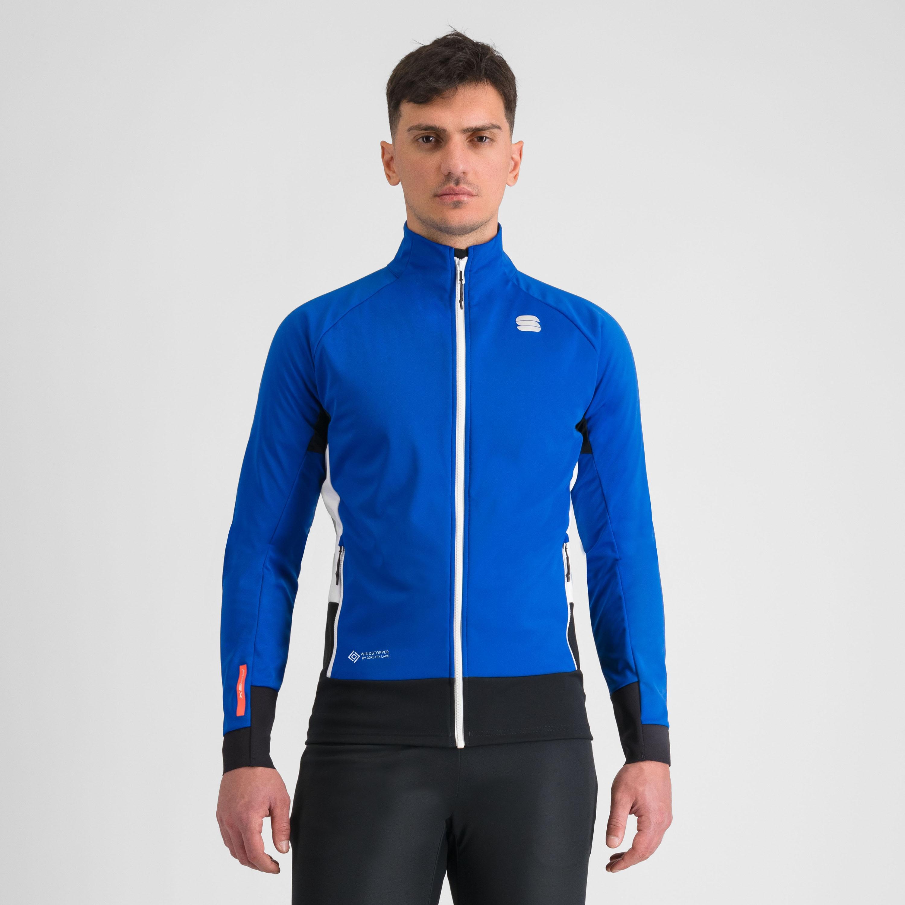 Apex jacket - bright blue/white - sportful