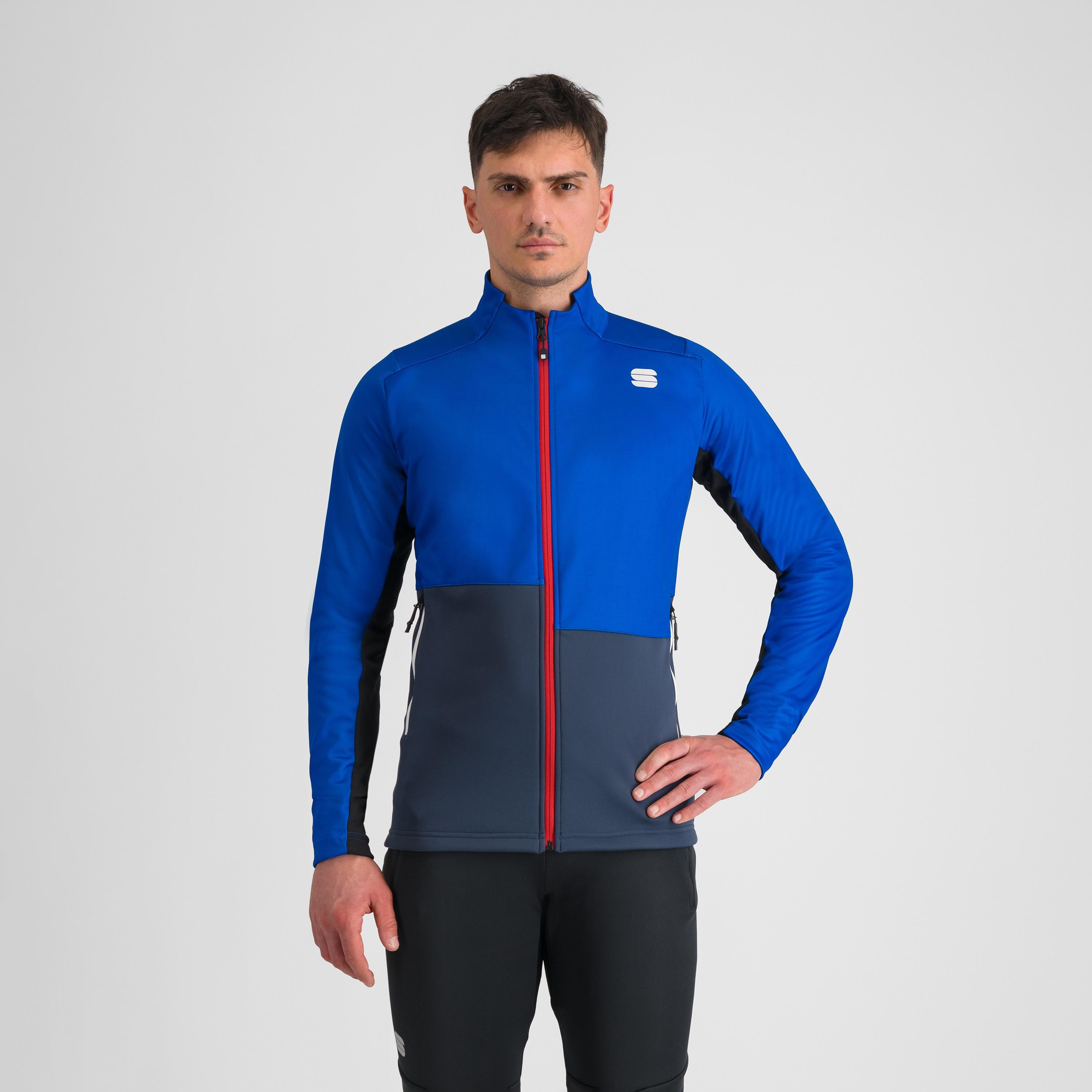 Engadin jacket - bright blue/galaxy blue - sportful