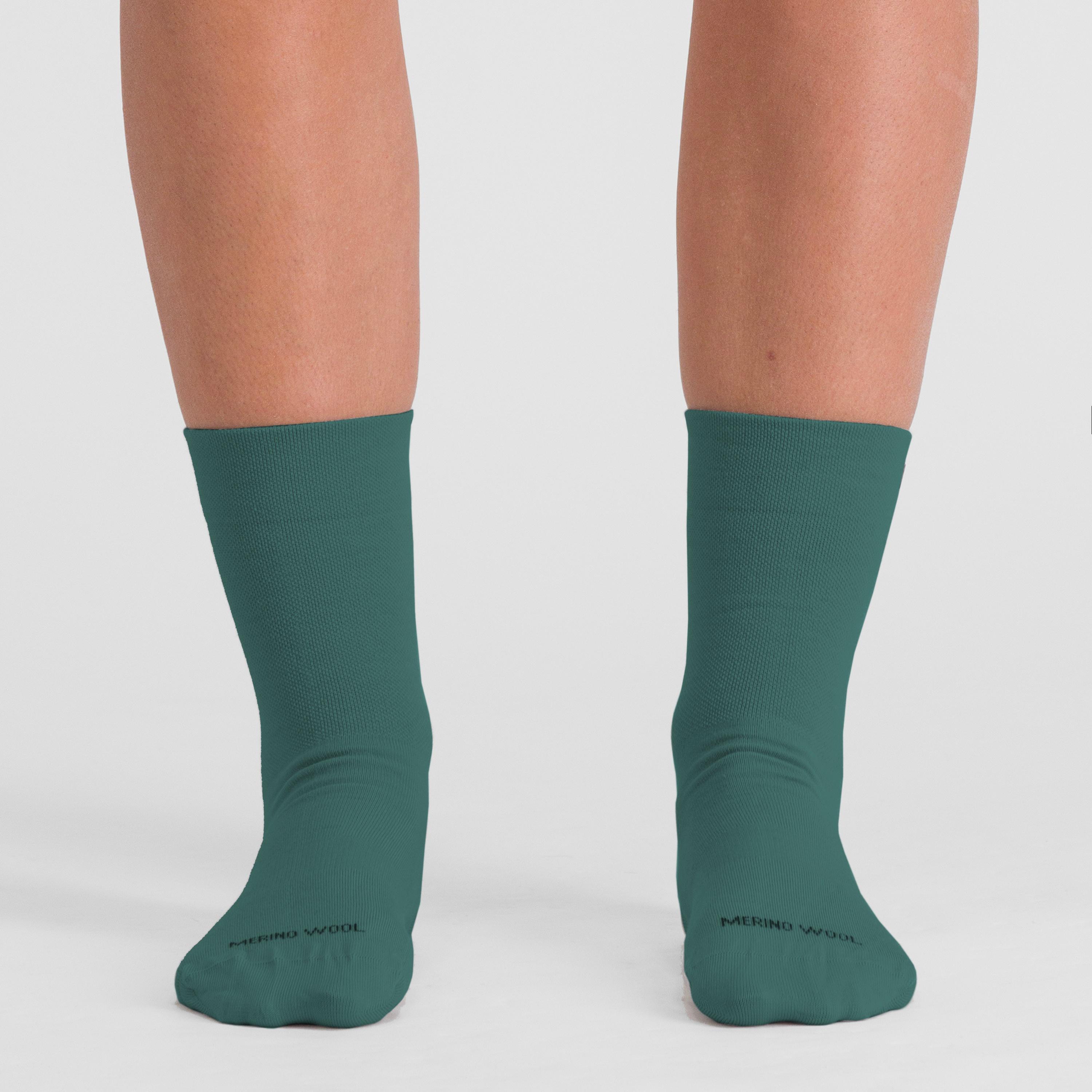 Matchy wool woman socks - shrub green - sportful