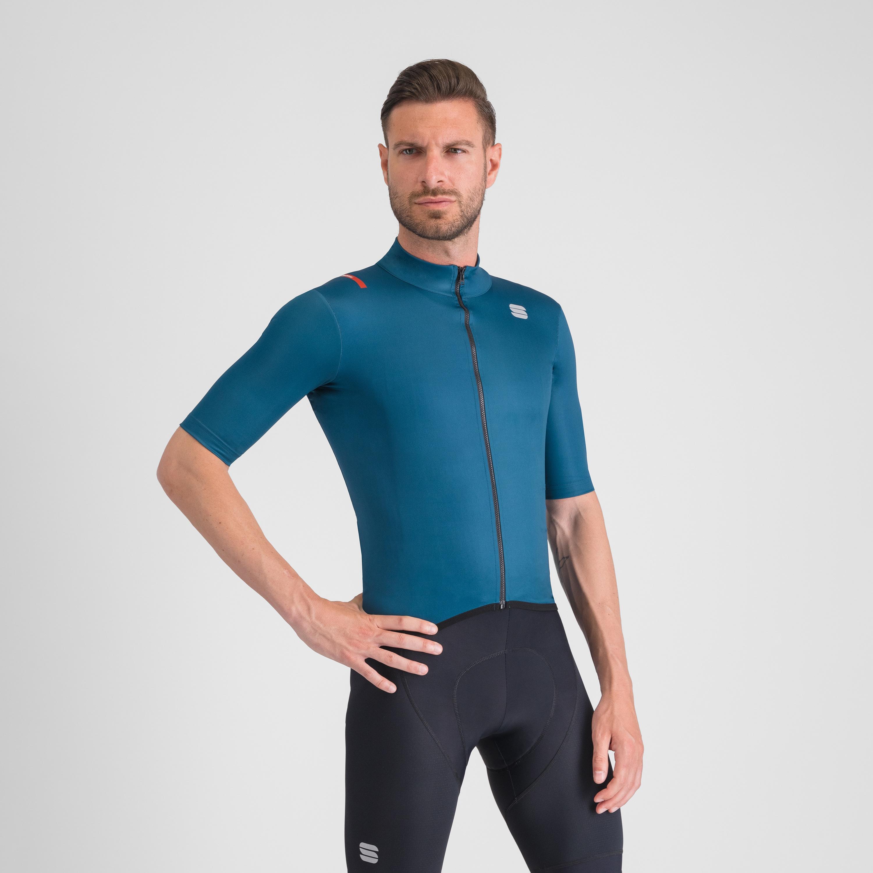 Fiandre light  short sleeve jacket - teal blue - sportful