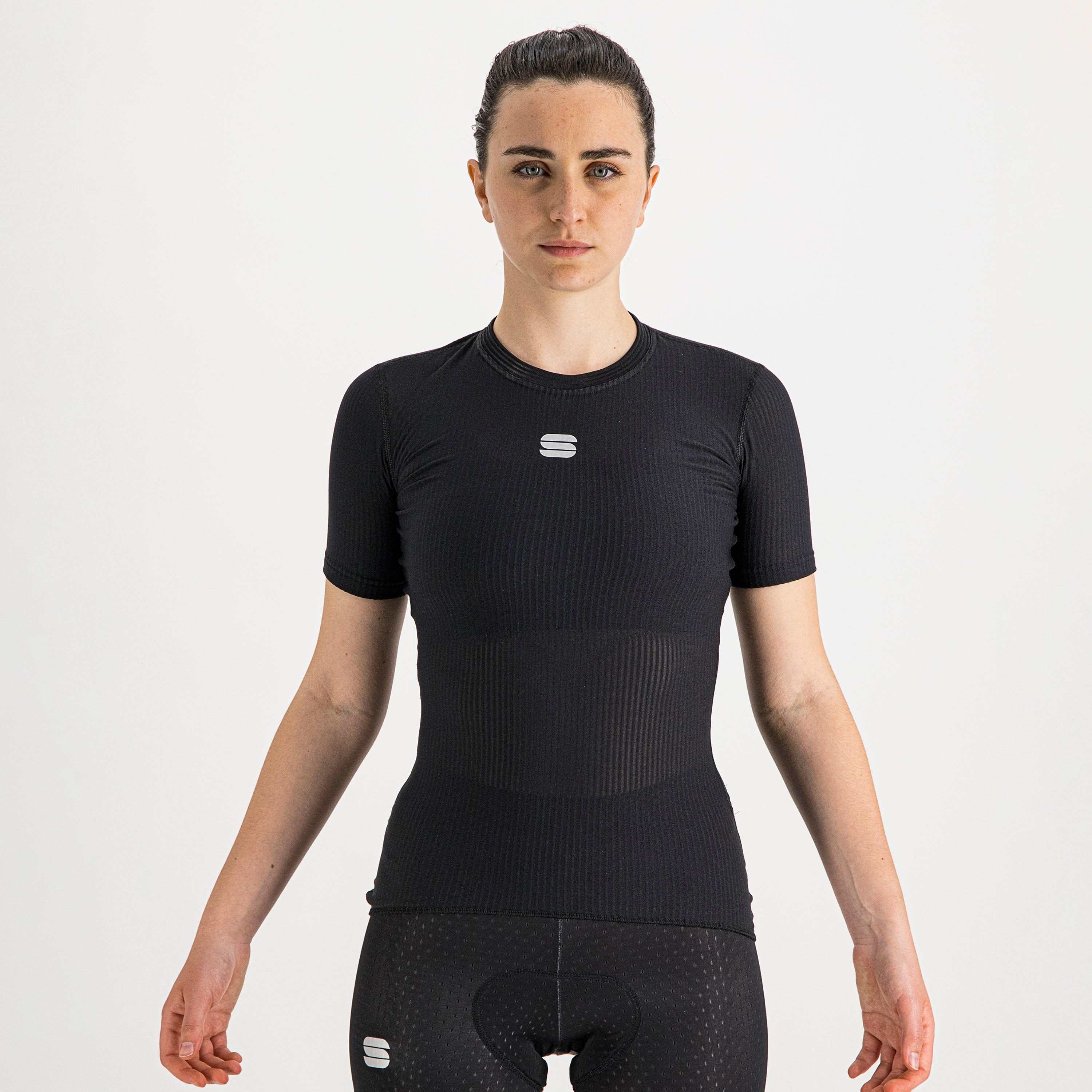 Bodyfit pro woman baselayer short sleeves - black - sportful