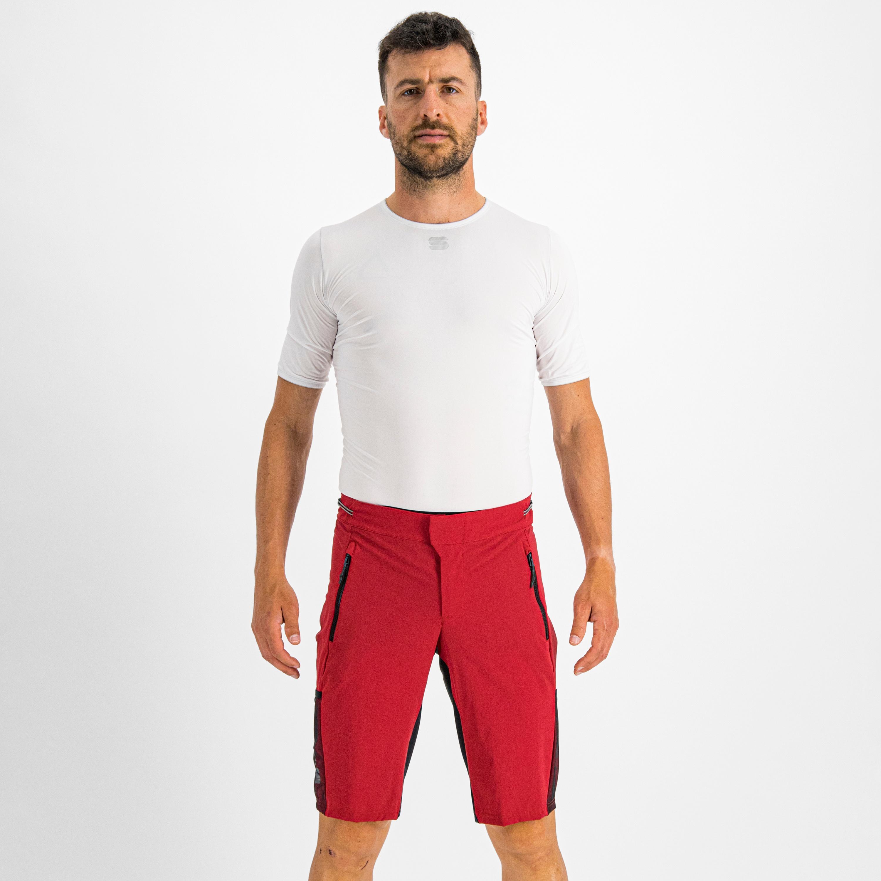 Supergiara overshort - red rumba - sportful