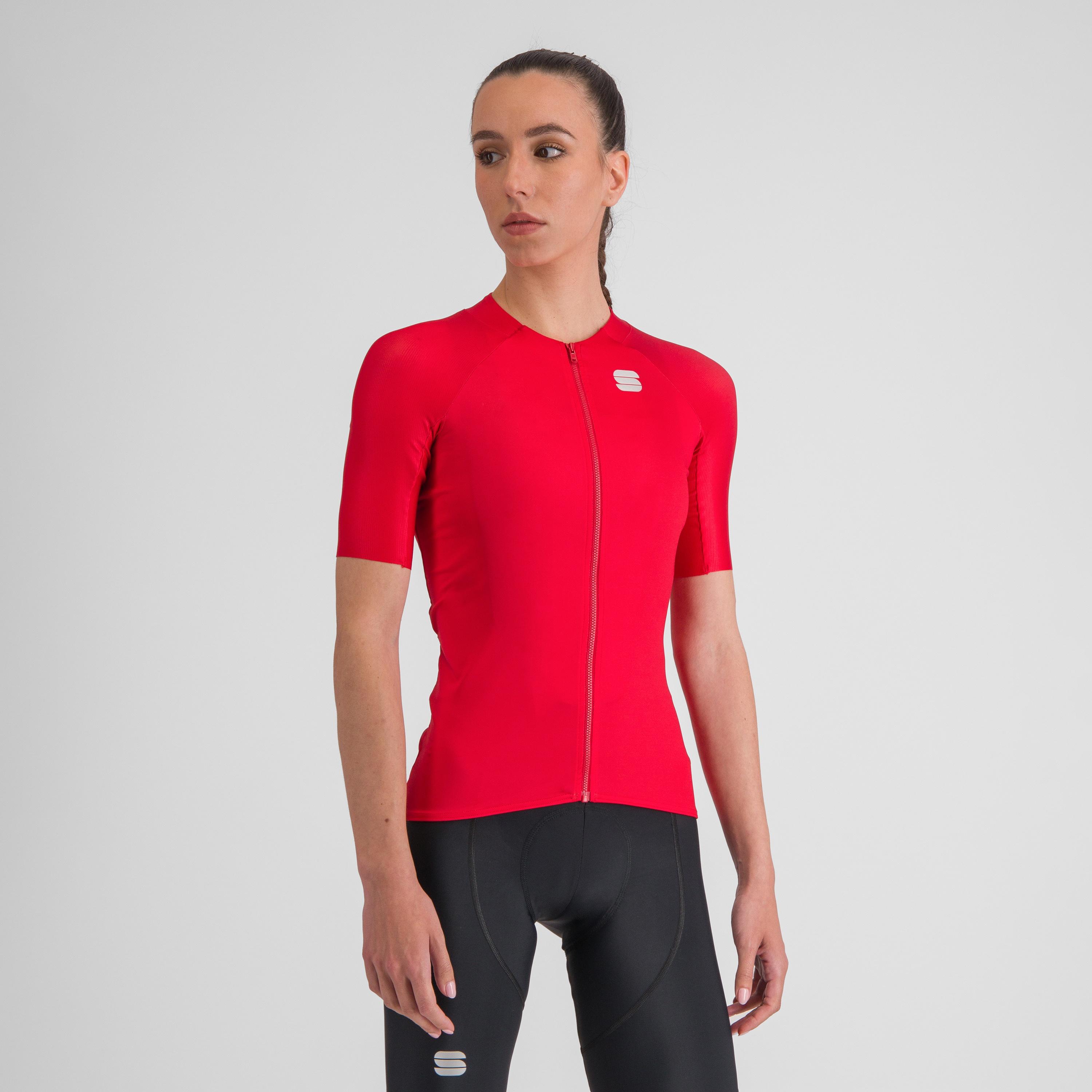 Matchy w short sleeve jersey - tango red - sportful