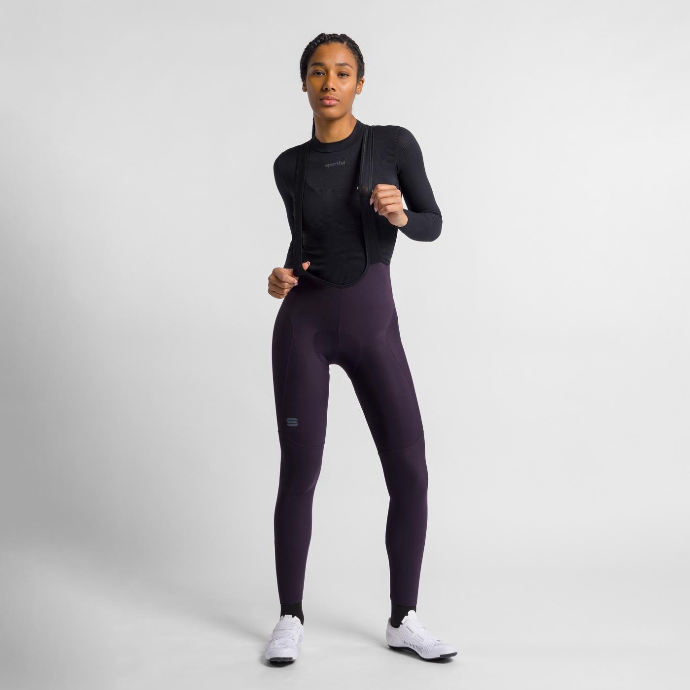 Pulse w bibtight - metro purple - sportful