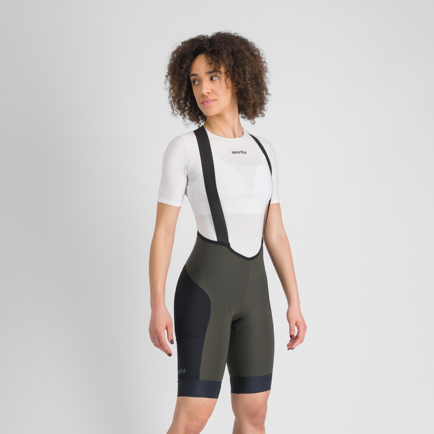 Supergiara 2 w bibshort - midnight forest / black - sportful