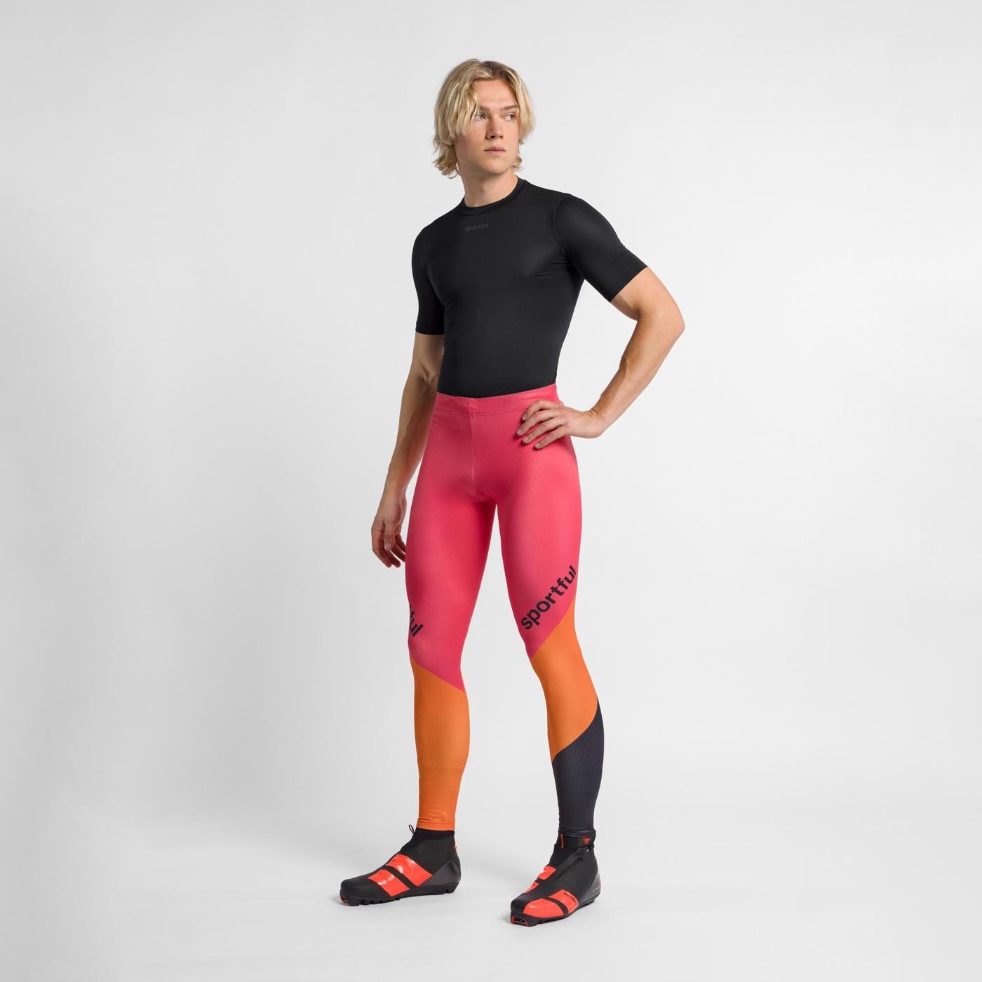 Apex 2 tight - phoenix glow/copper blaze/blac - sportful