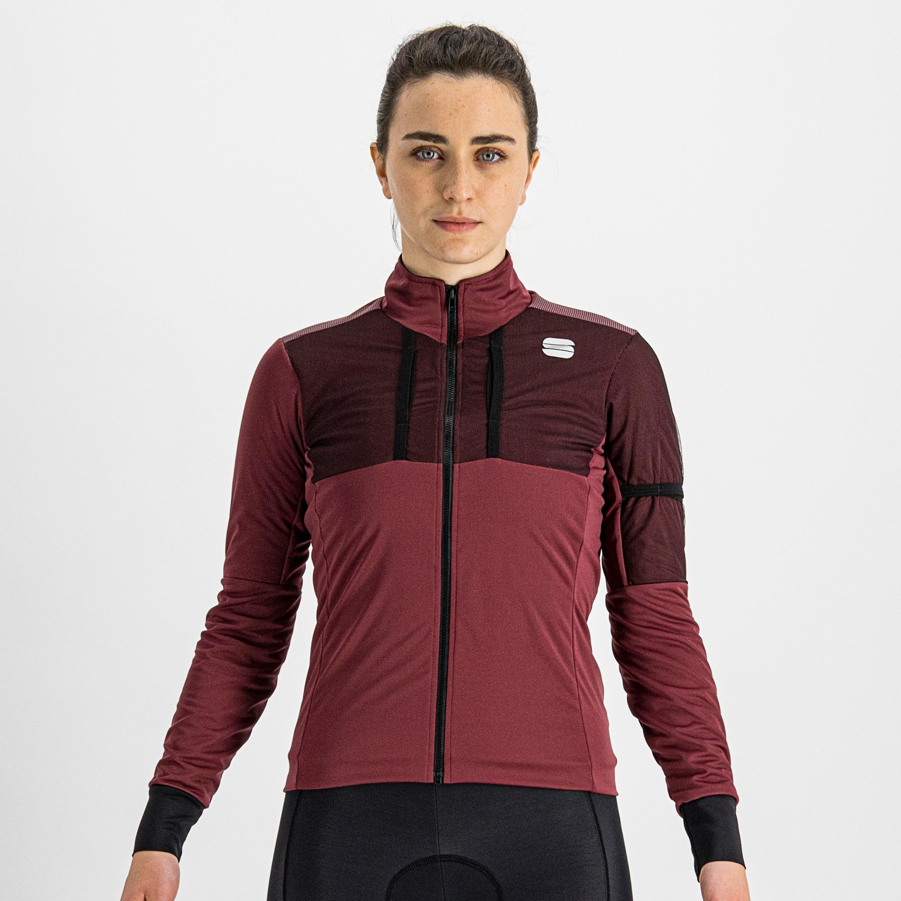 Supergiara w jacket - red wine - sportful