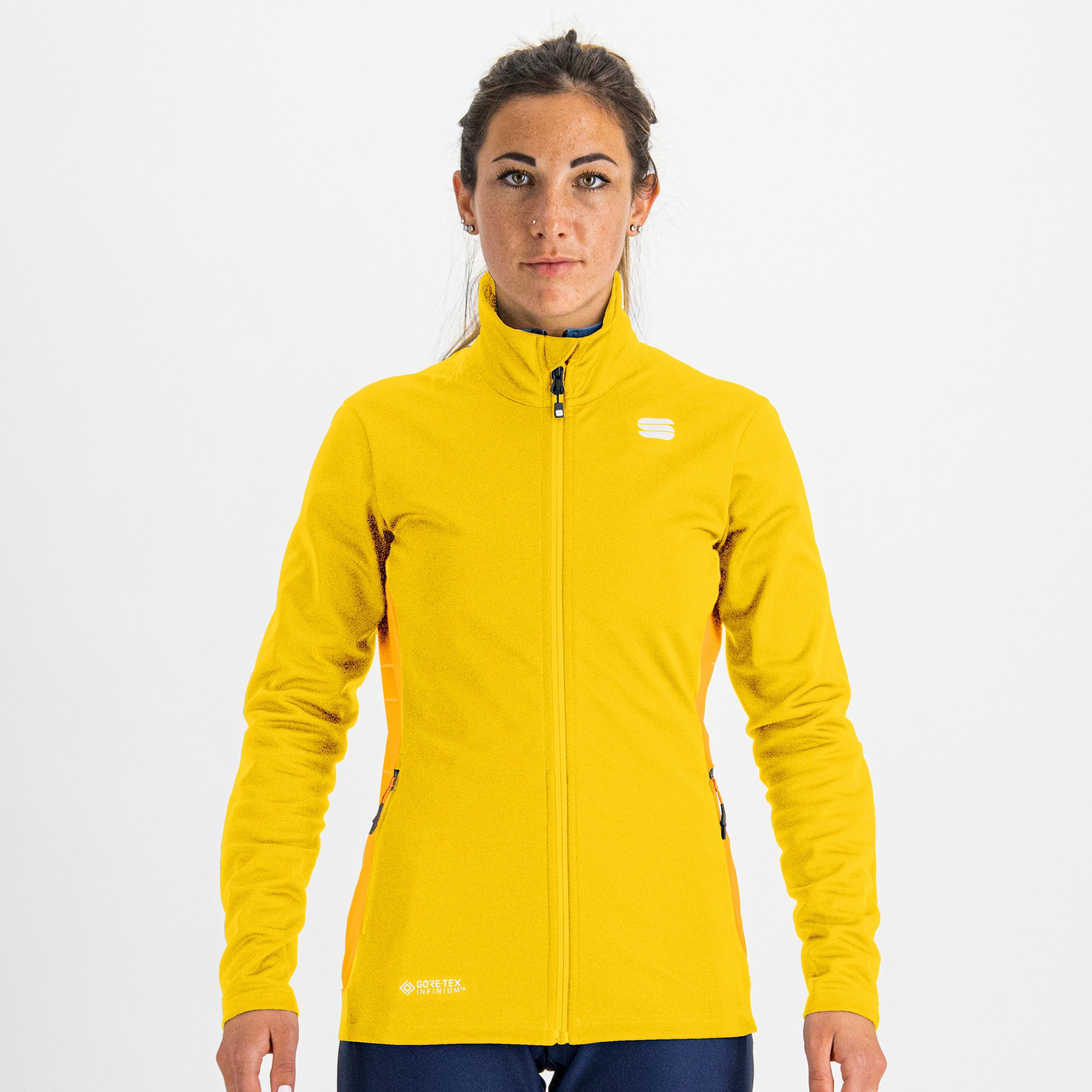 Squadra w jacket - yellow dark gold - sportful
