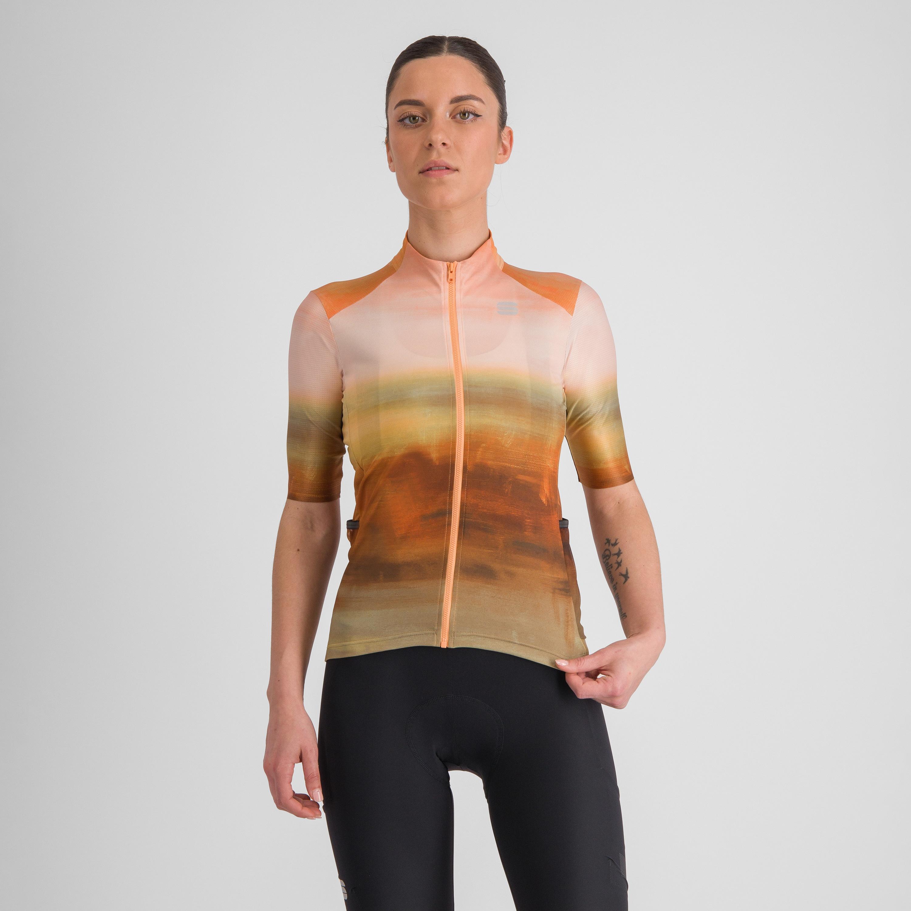 Flow supergiara w jersey - toast peach blossom - sportful
