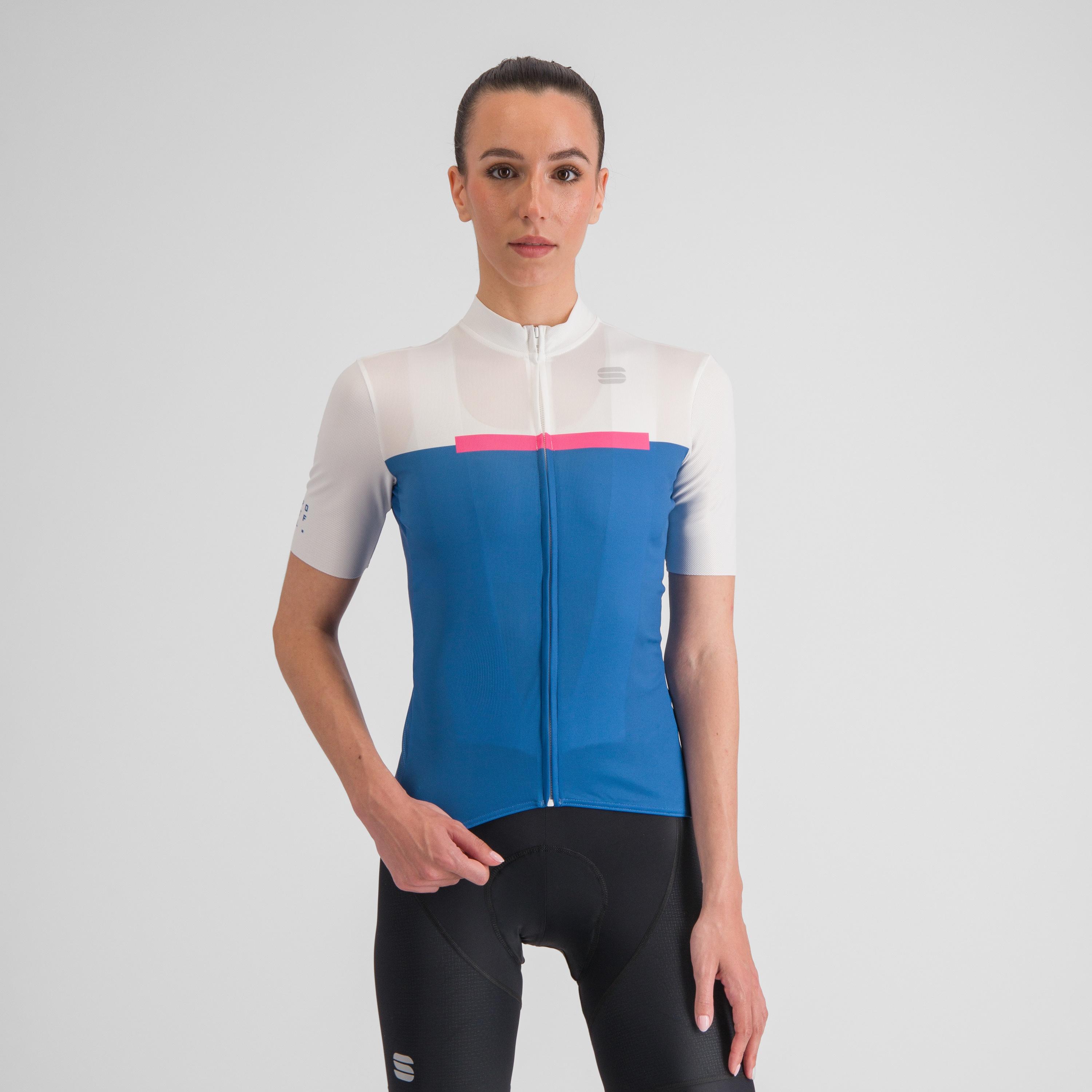 Pista w jersey - blue denim white - sportful