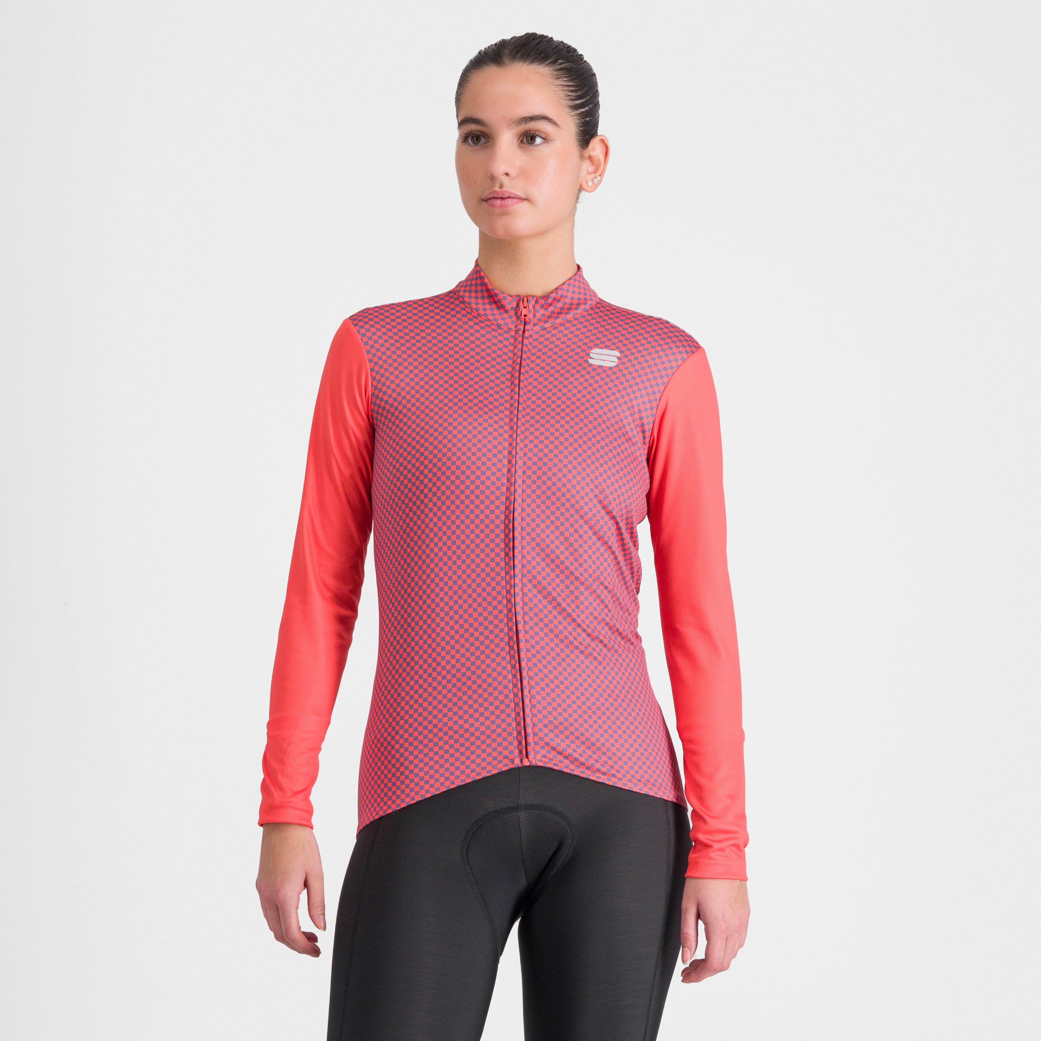 Checkmate w thermal jersey - pompelmo mulled grape - sportful