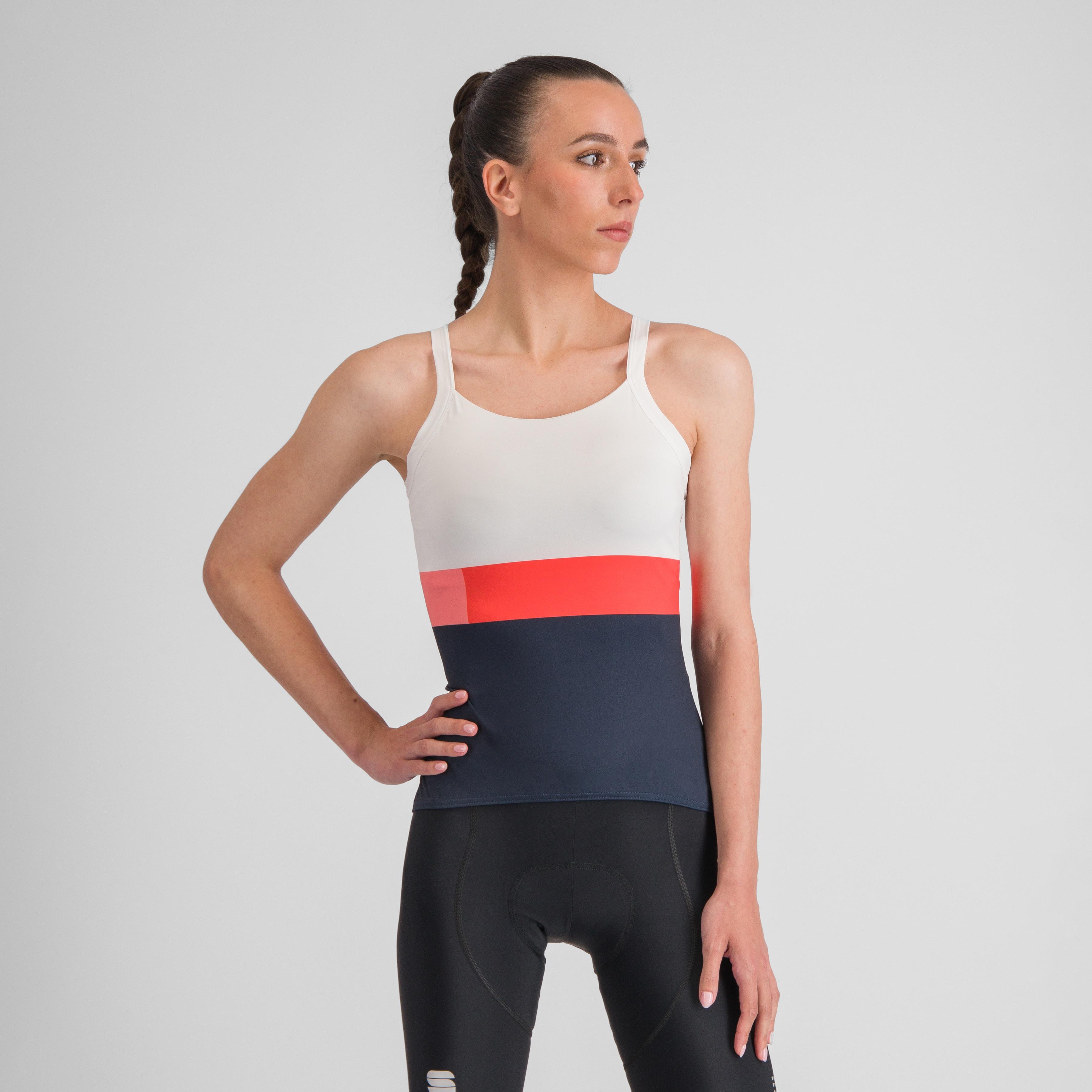 Snap w top - white galaxy blue - sportful