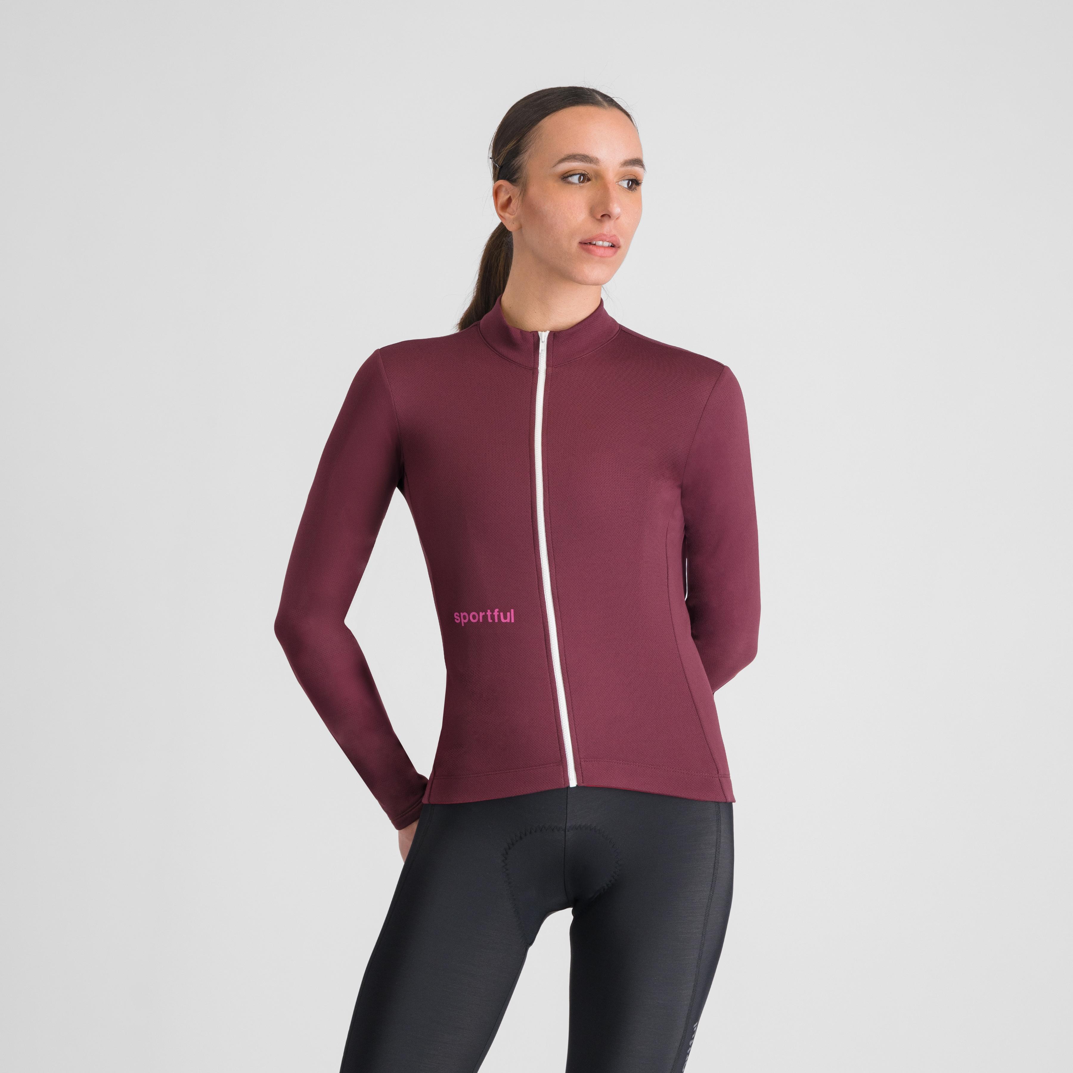 Classic w thermal jersey - deep bordeaux - sportful
