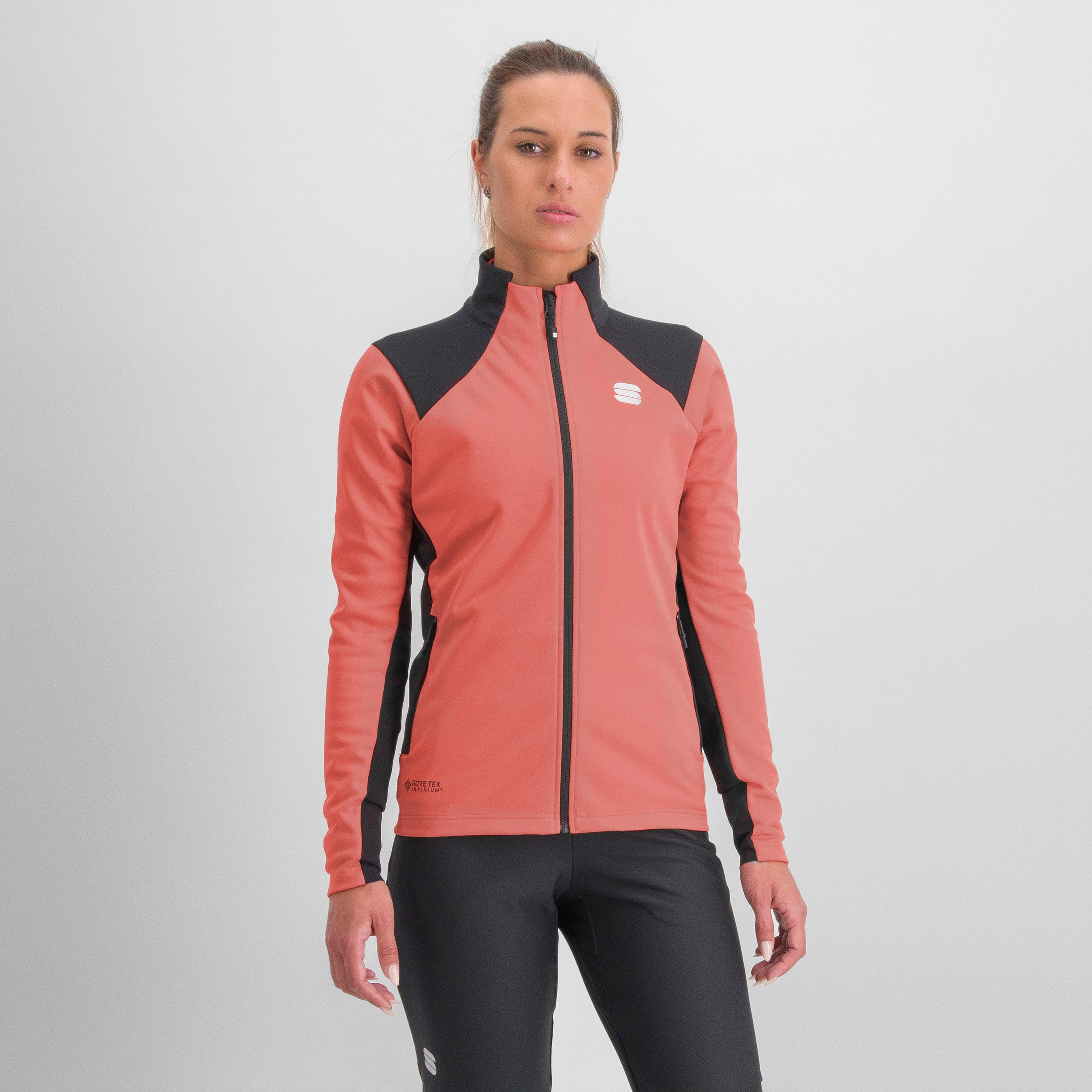 Squadra w jacket - dusty red/huckleberry - sportful