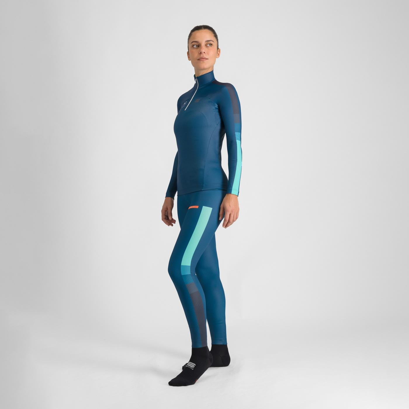 Apex w tight - teal blue/green - sportful