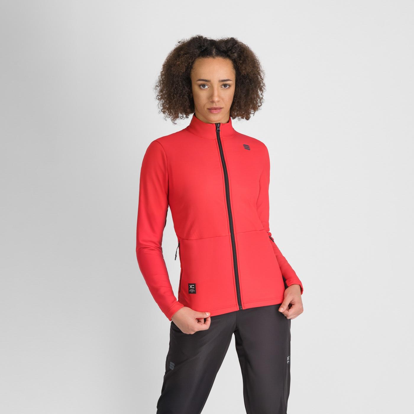 Offset w jacket - hibiscus/black - sportful