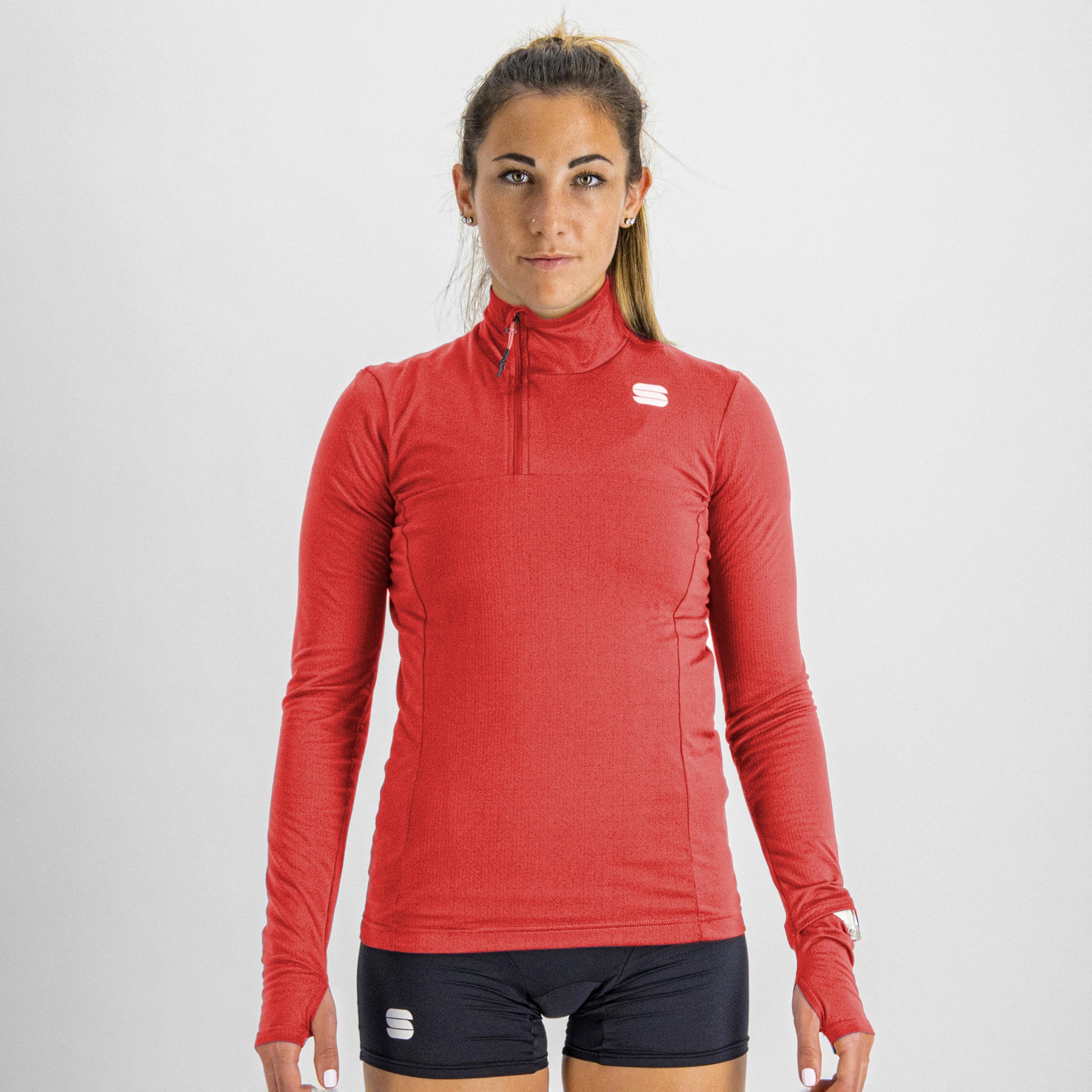 Cardio tech w jersey long sleeve - pompelmo - sportful