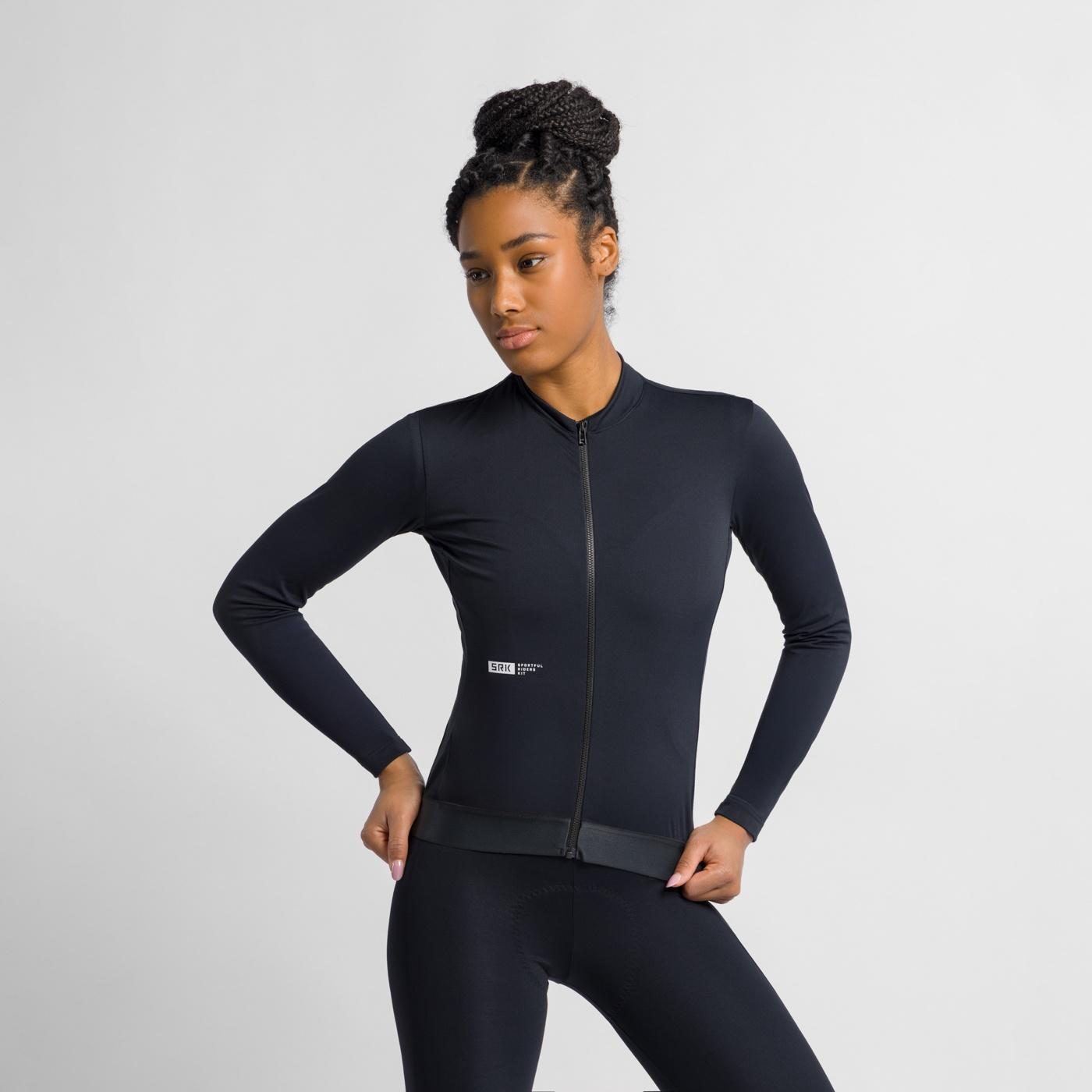 Srk 2 thermal w jersey - black - sportful