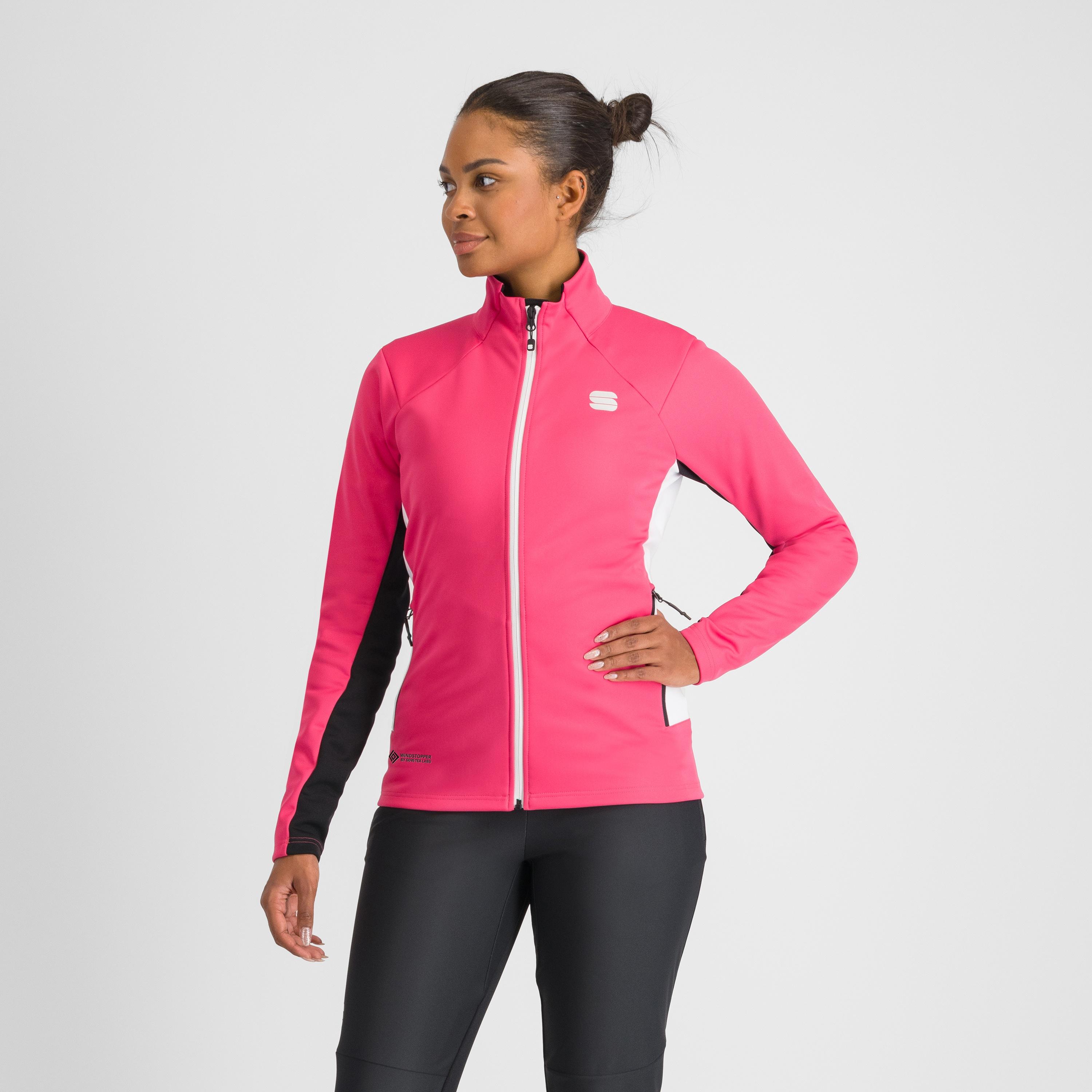 Squadra w jacket - raspberry pink/white - sportful