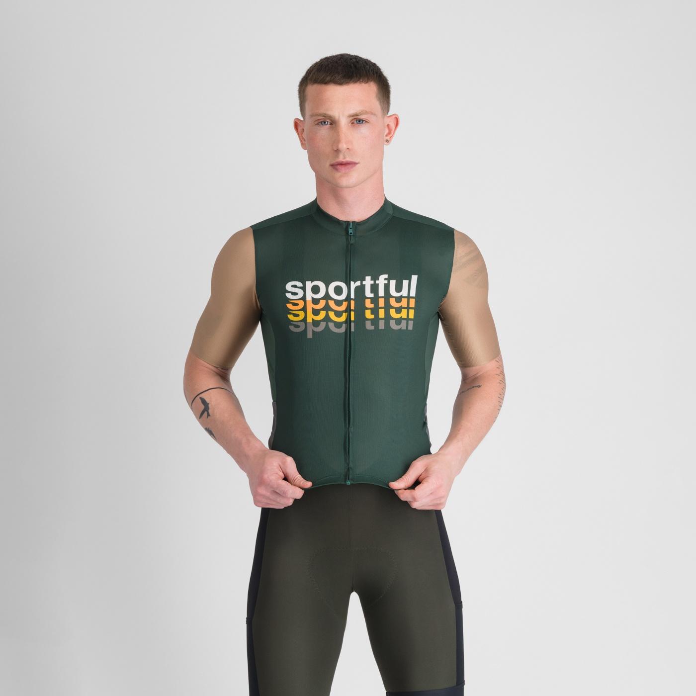 Supergiara 2 logo jersey - oblivion green - sportful