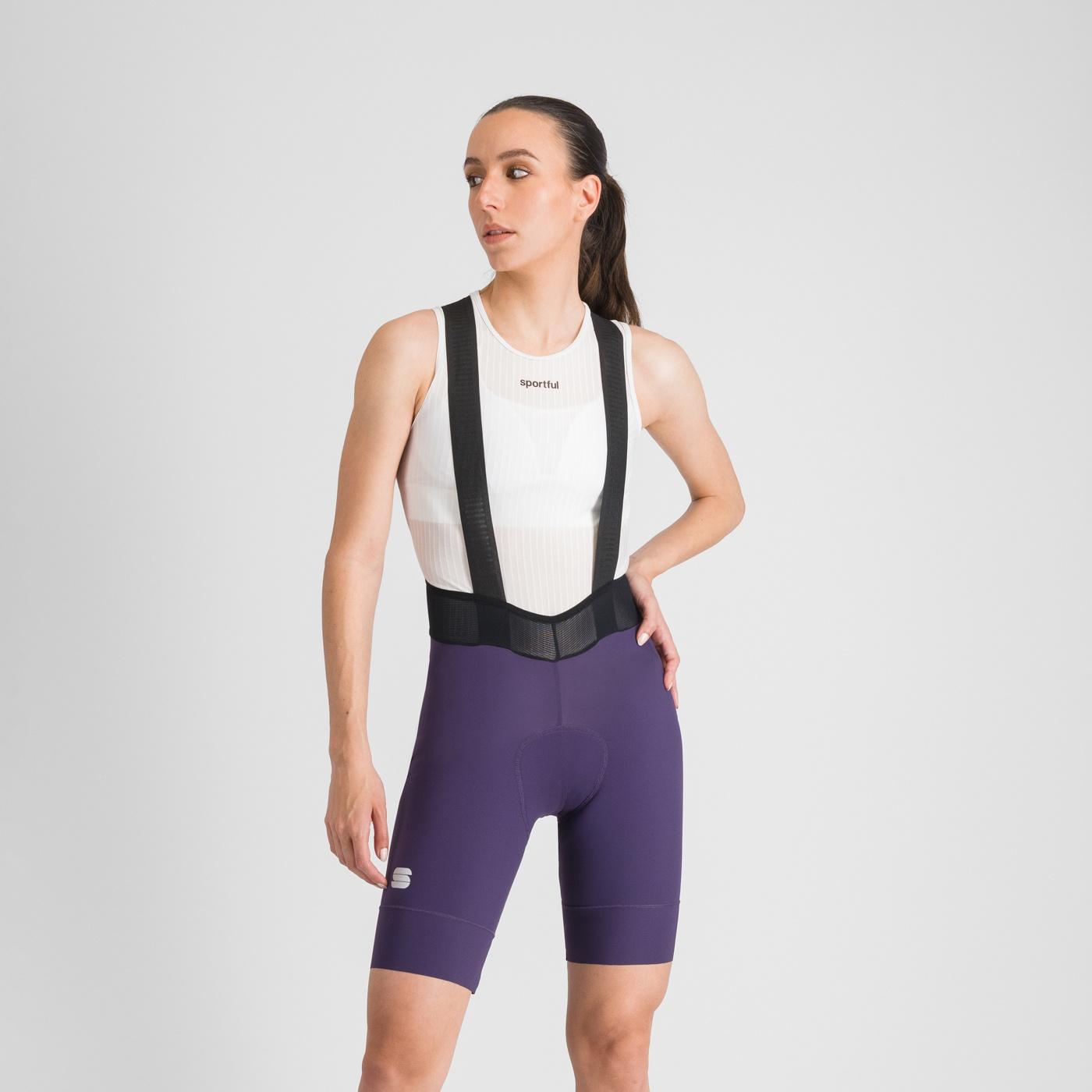 Srk w bibshort - galactic purple - sportful