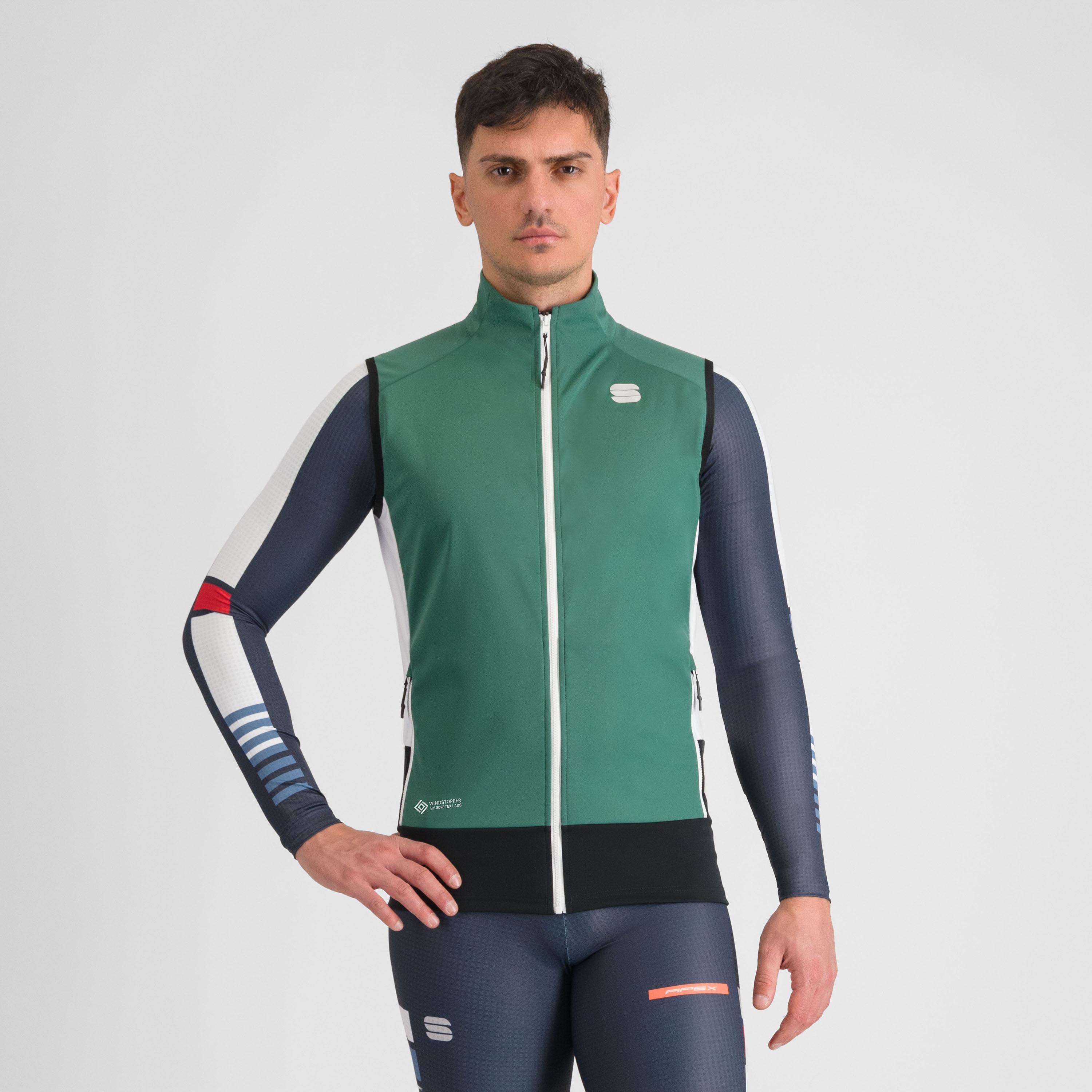 Apex vest - shrub green/white - sportful