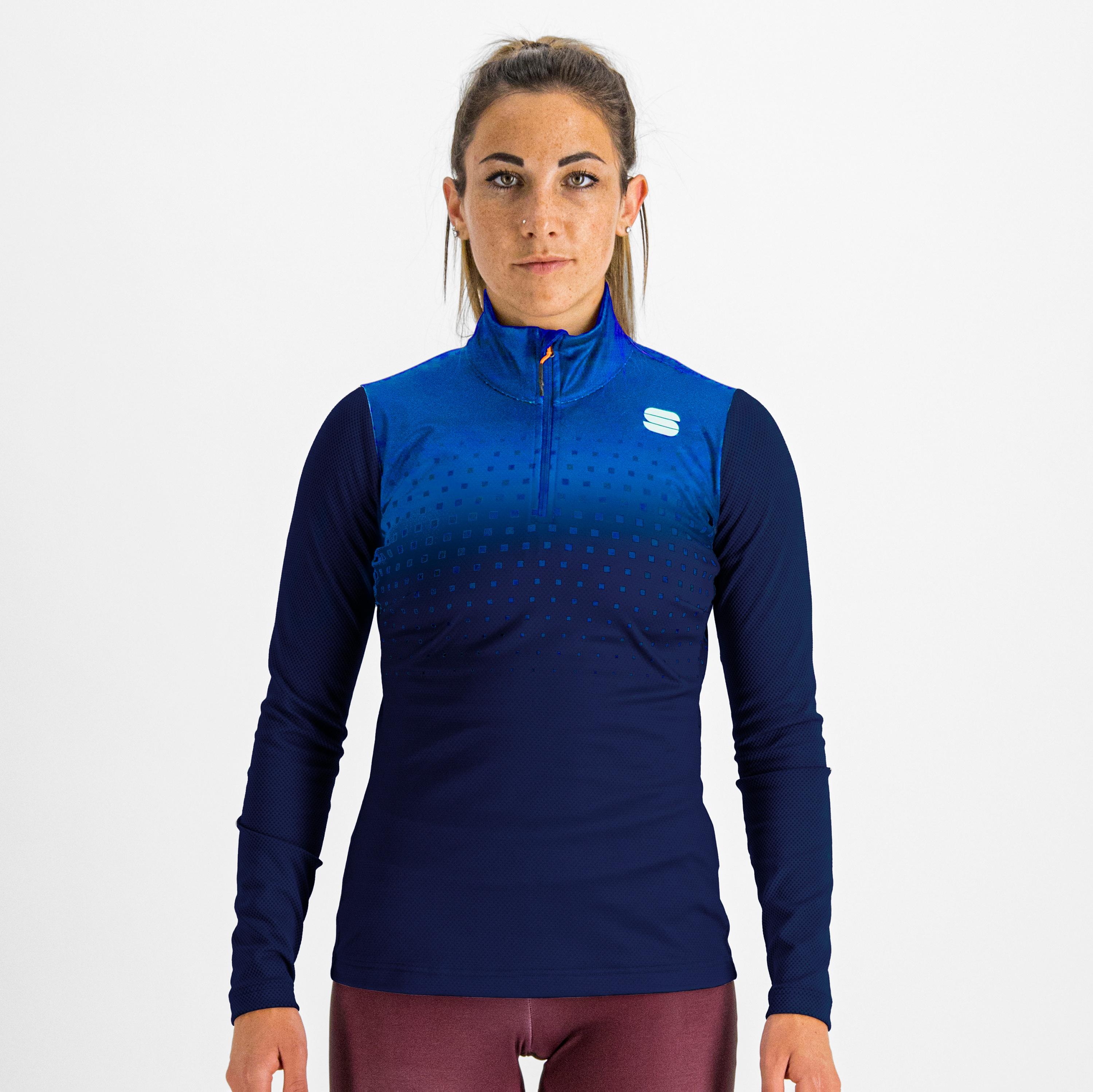 Rythmo w jersey - italy blu blue ceramic - sportful
