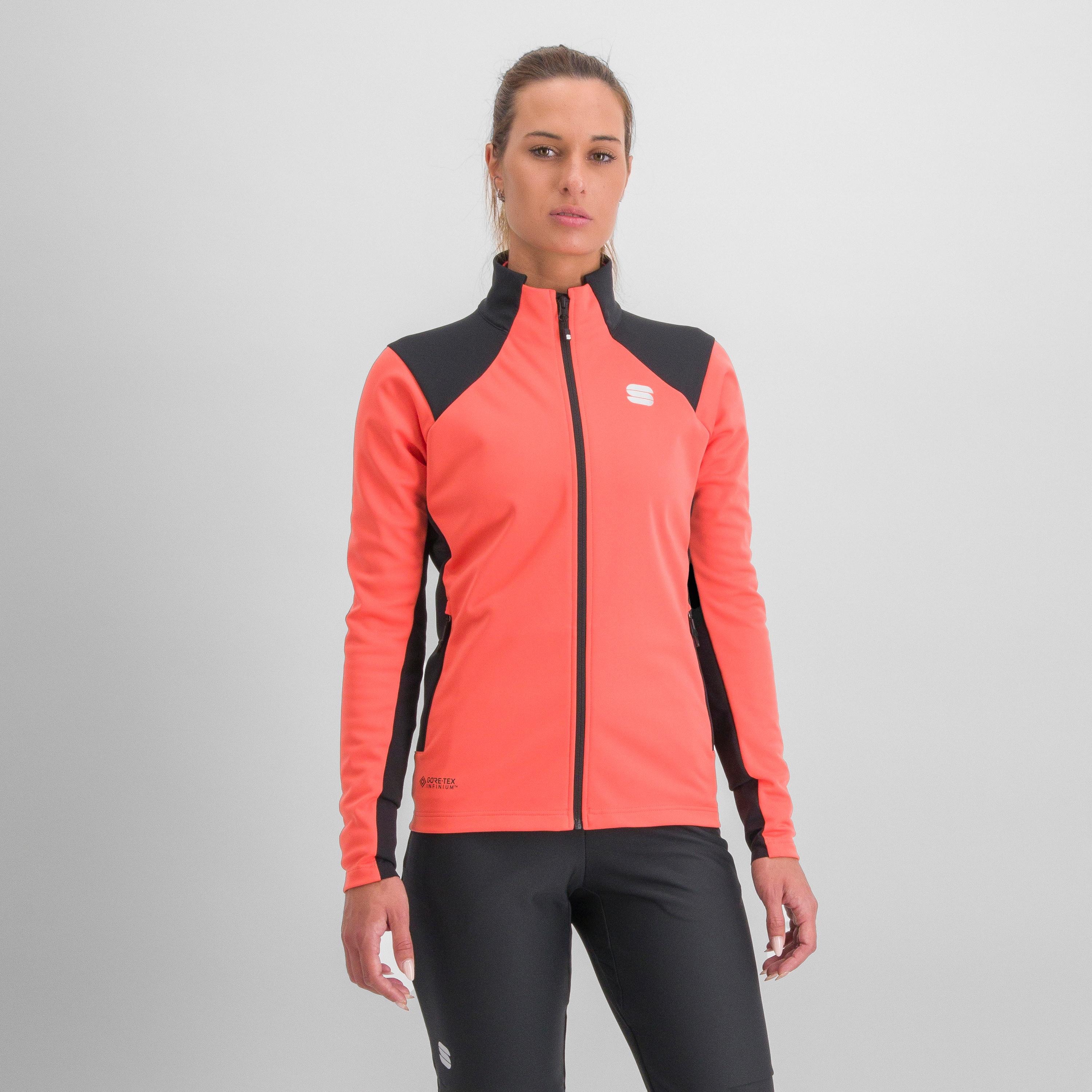 Squadra w jacket - pompelmo/black - sportful