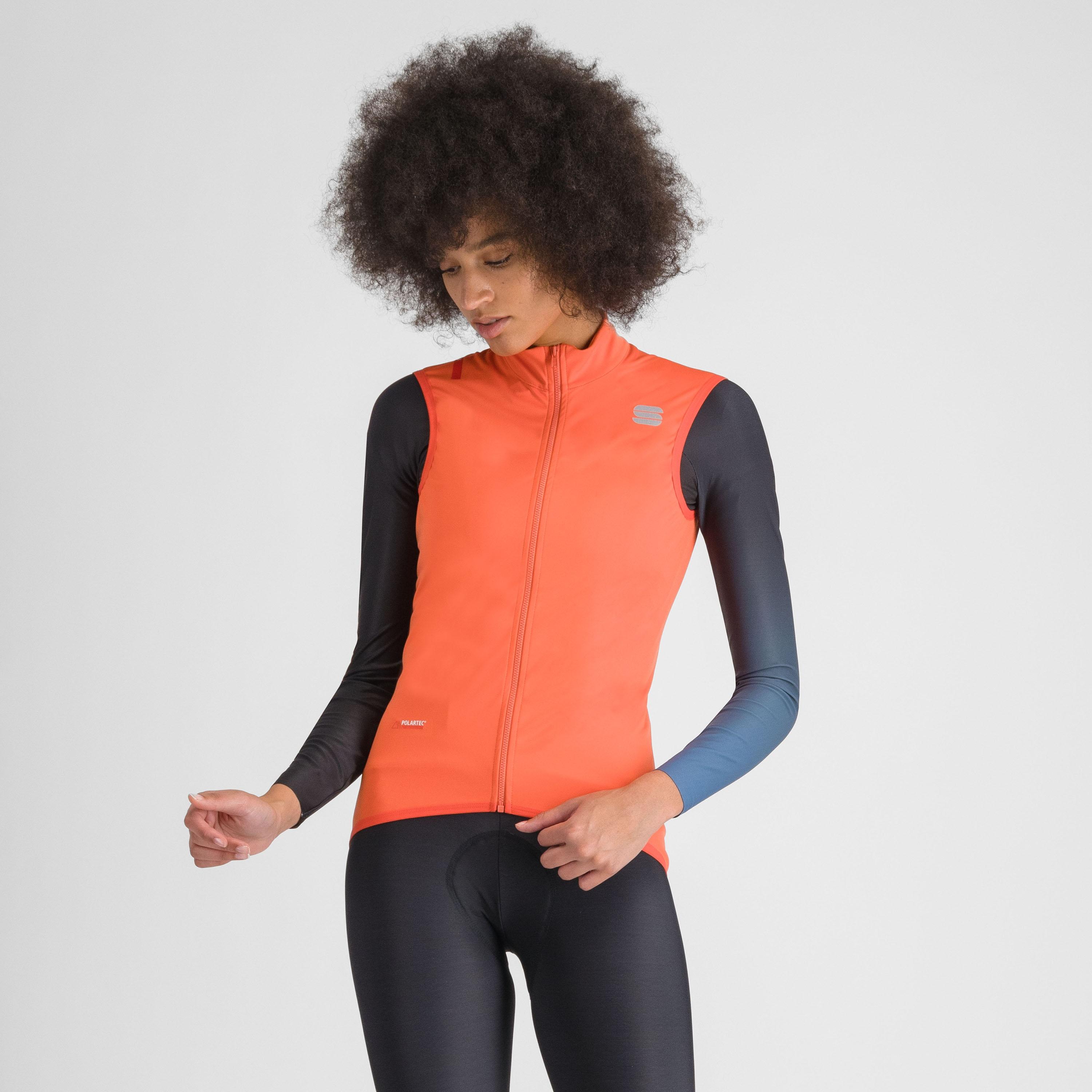 Fiandre pro w vest - pompelmo - sportful