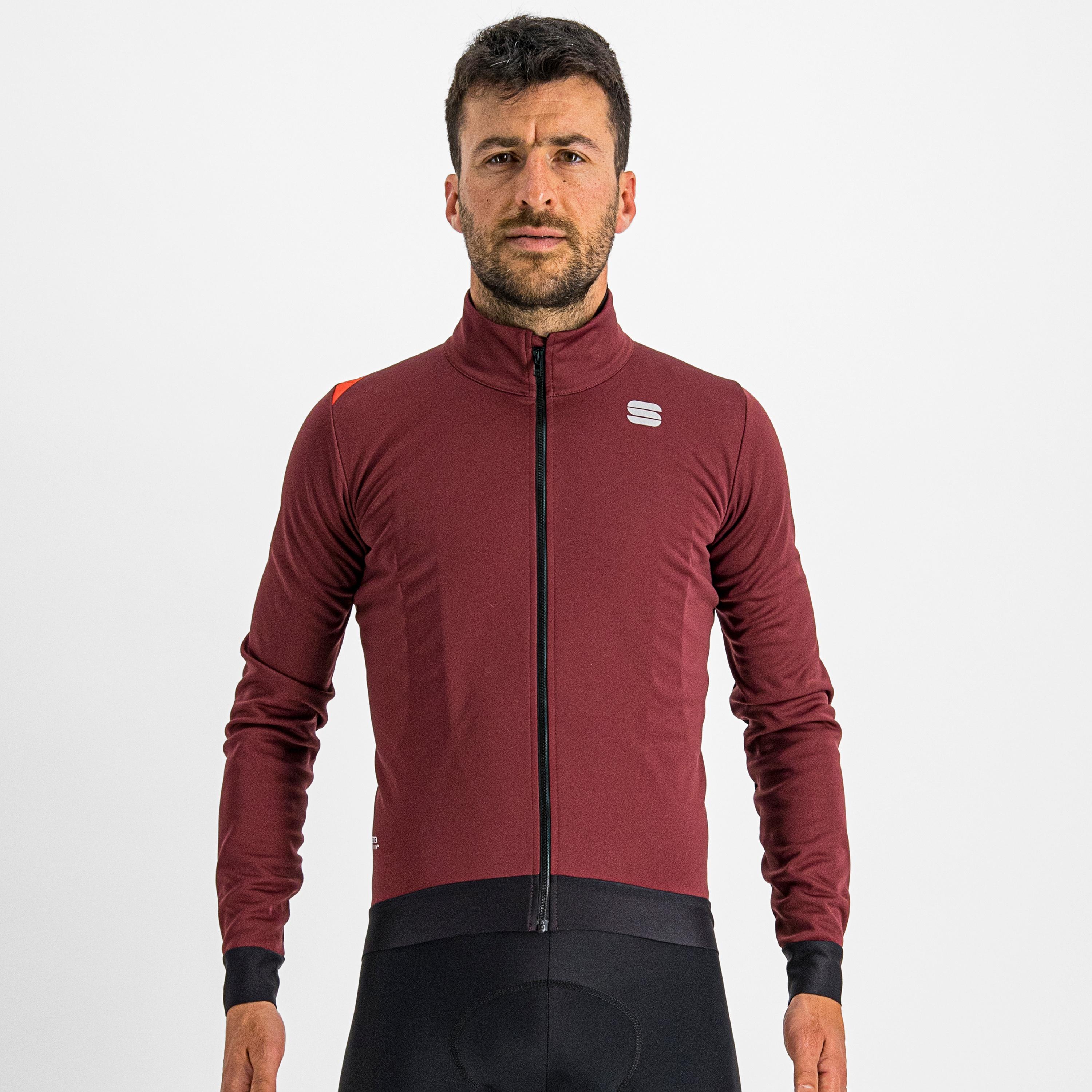 Fiandre pro medium jacket - red wine - sportful