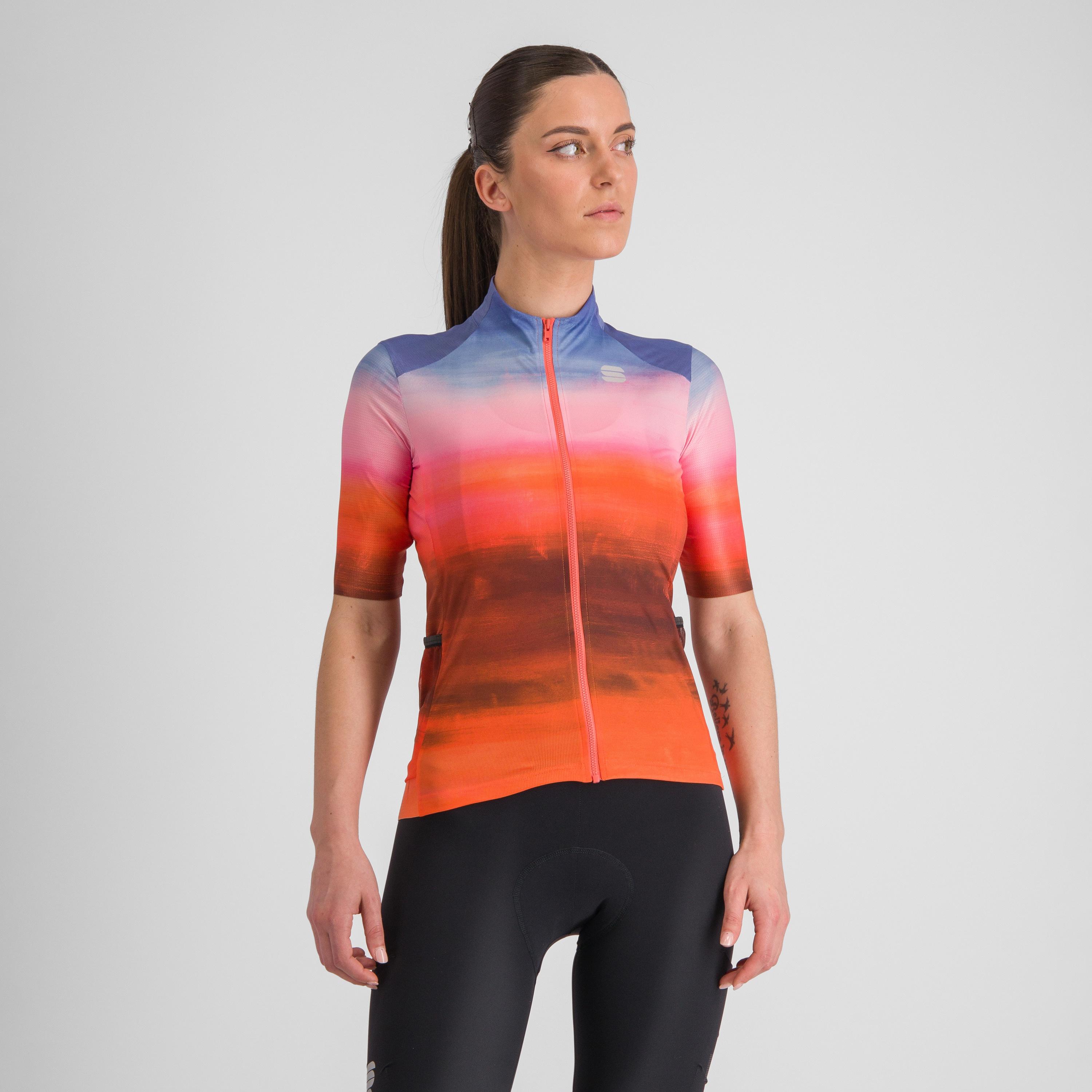 Flow supergiara w jersey - pompelmo sky blue - sportful