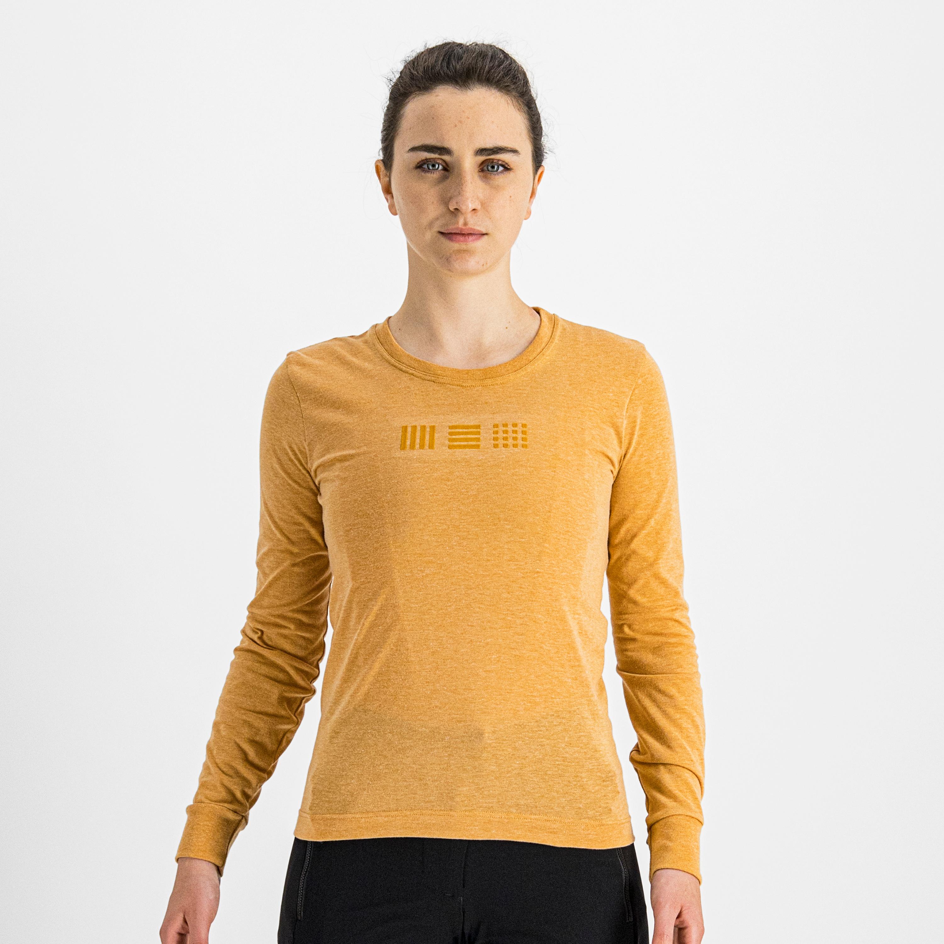 Giara w tee long sleeve - golden oak - sportful