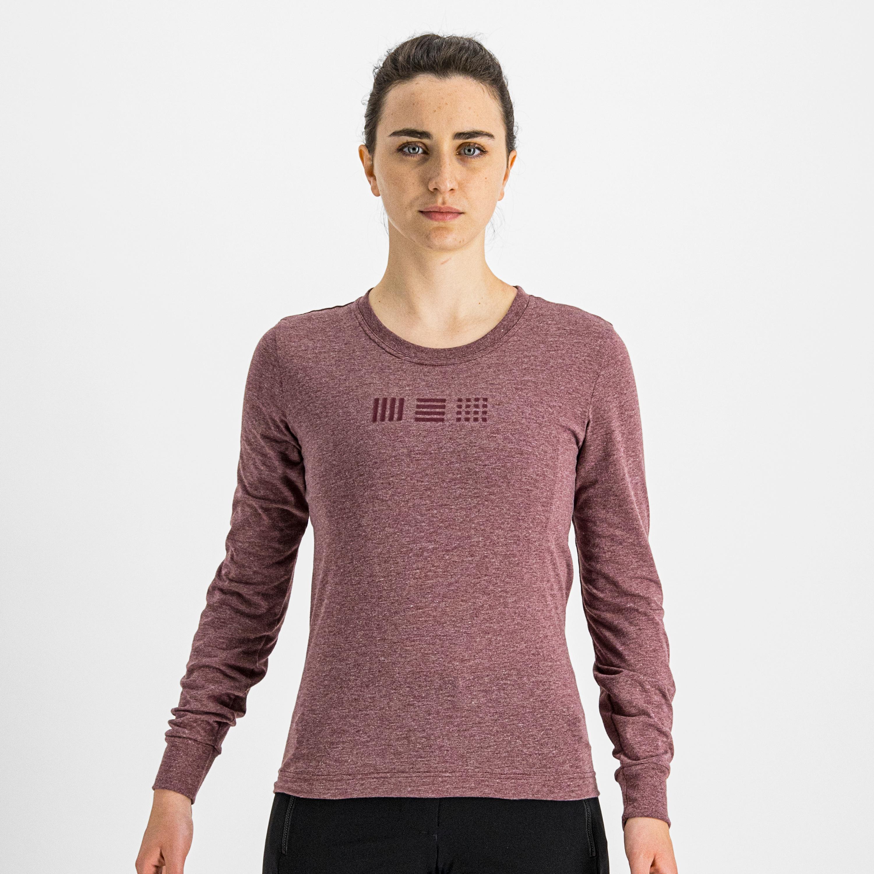 Giara w tee long sleeve - red wine - sportful