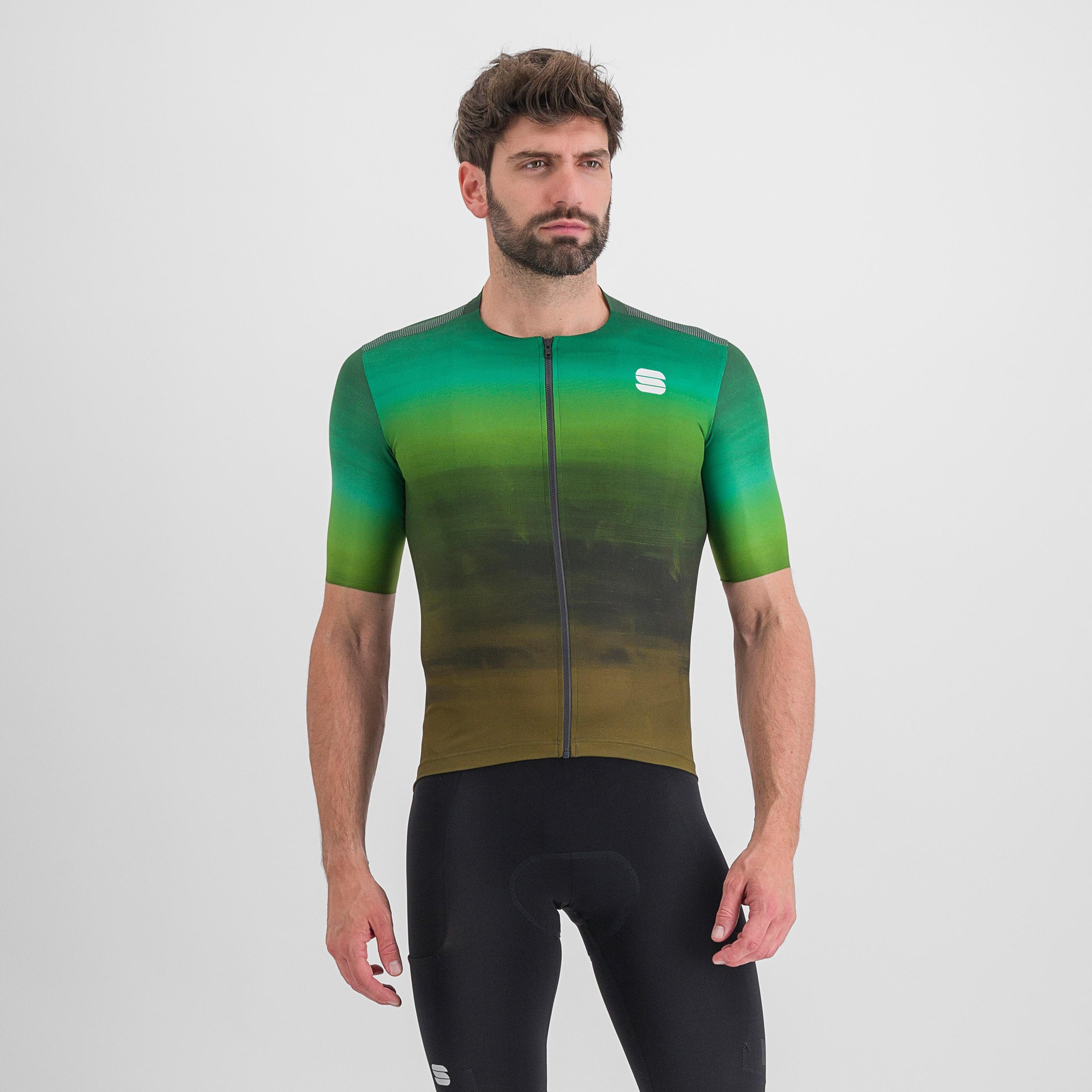 Flow supergiara jersey - leather jade cream - sportful