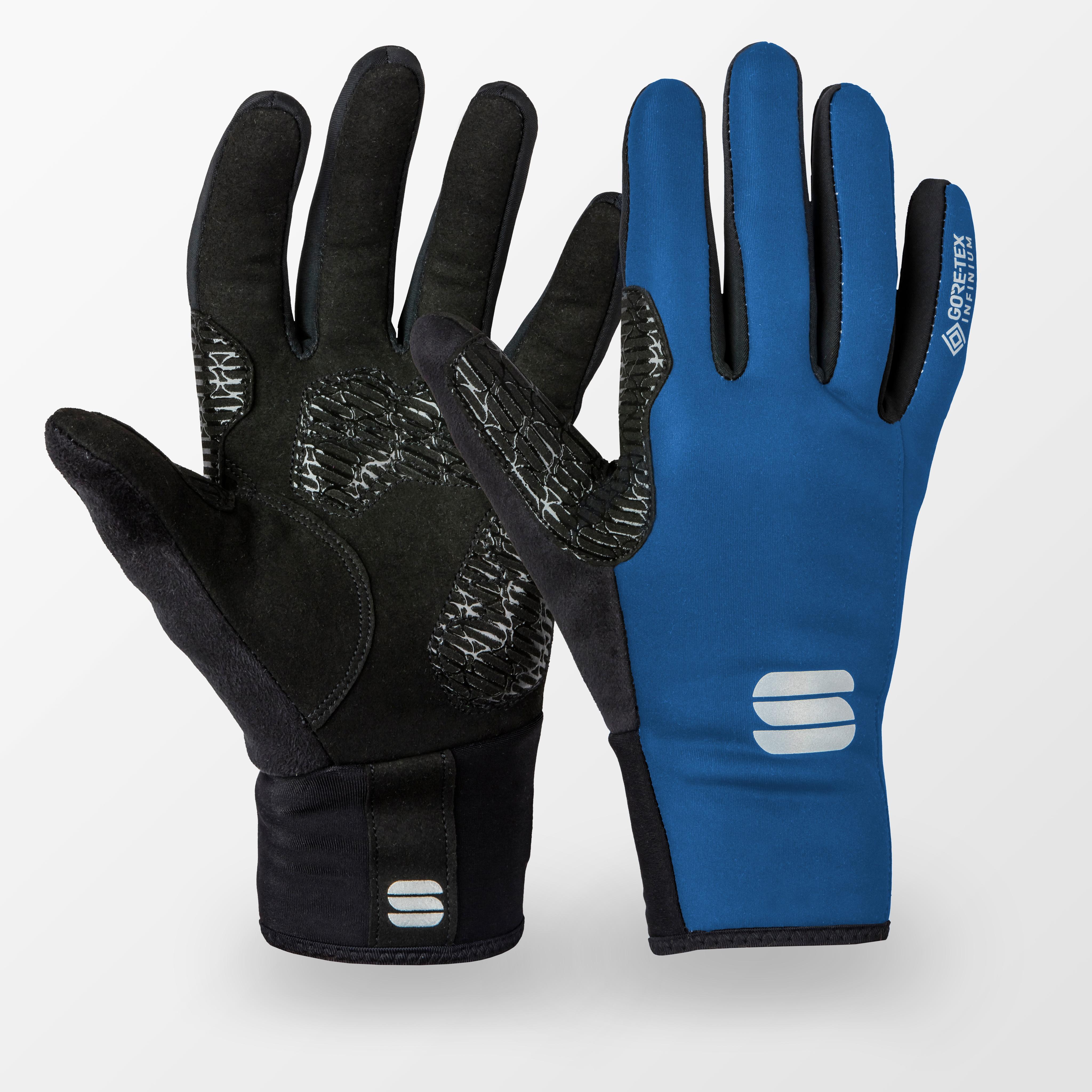 Ws essential 2 woman gloves - blue denim black - sportful