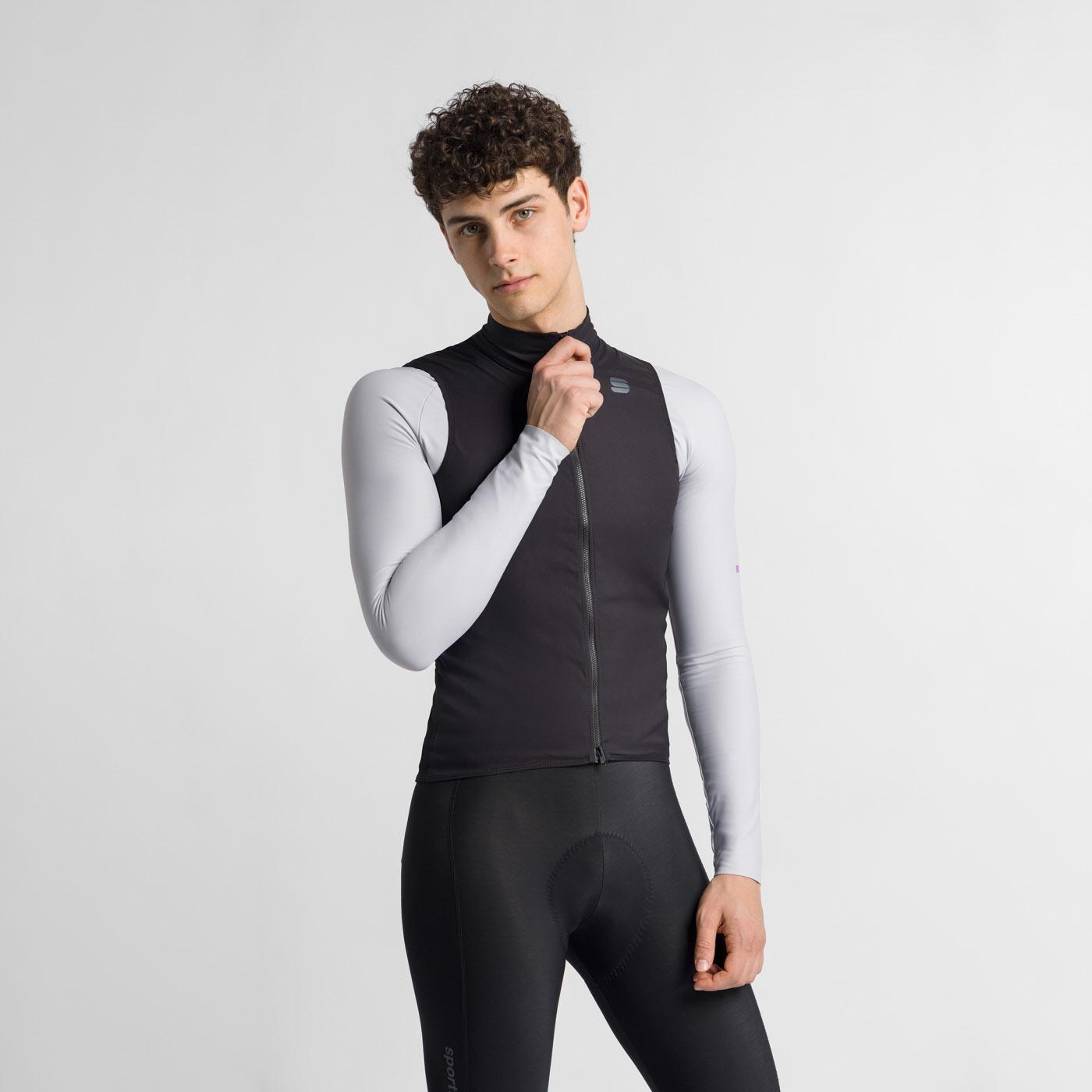  サイクルジレ S ブラック メンズ サイクルベスト＆ジレ | Sportful