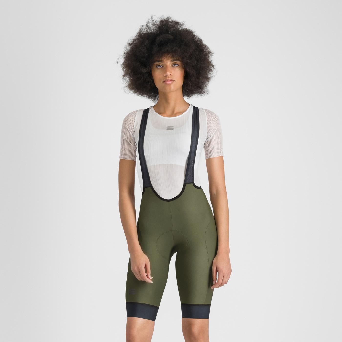 Giara 2 w bibshort - dark green - sportful